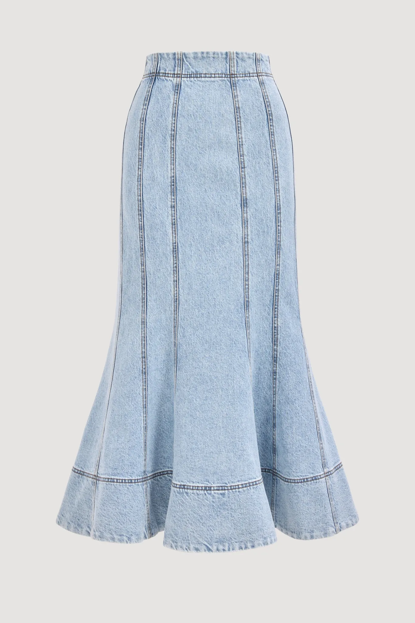 Tia Denim Midi Skirt sold by Aje product image thumbnail 2