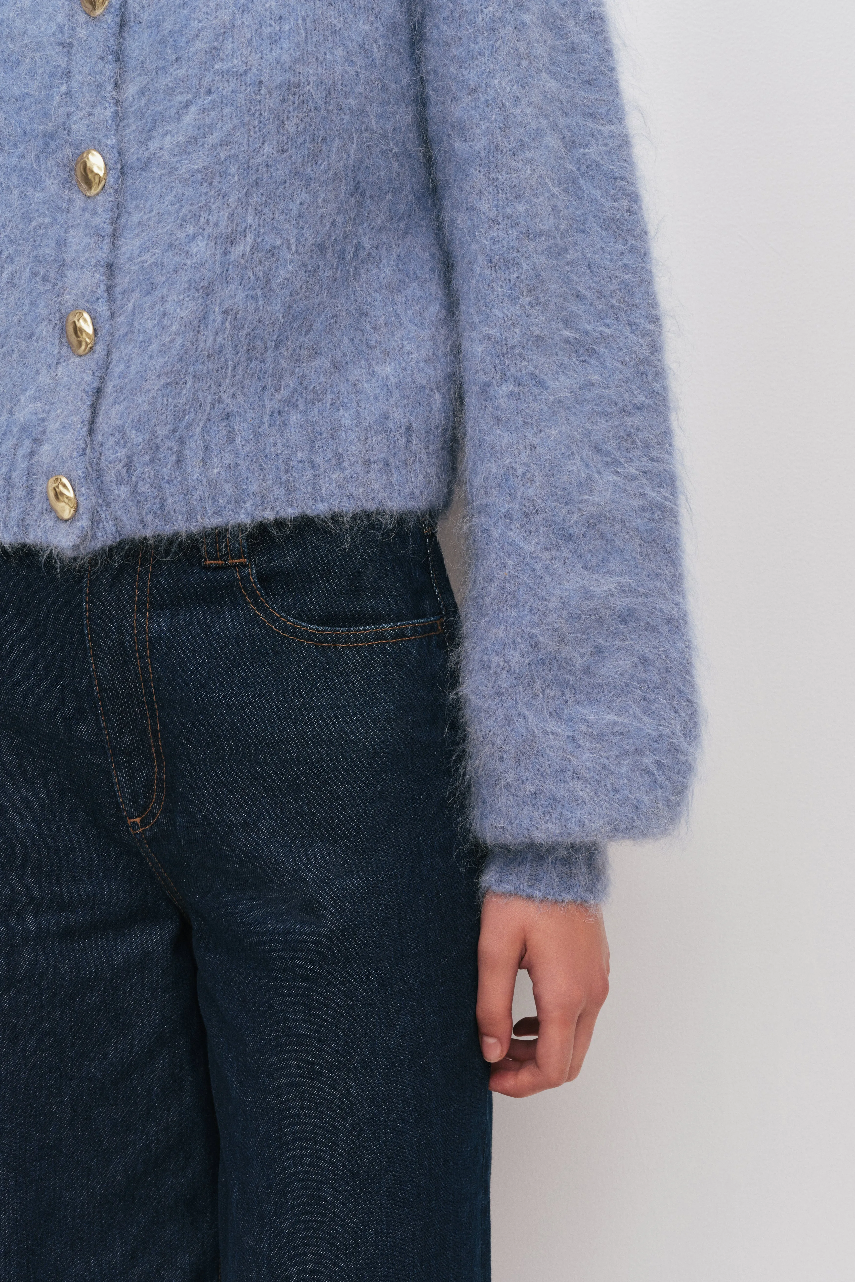 Renee Fluffy Cardigan sold by Aje product image thumbnail 5