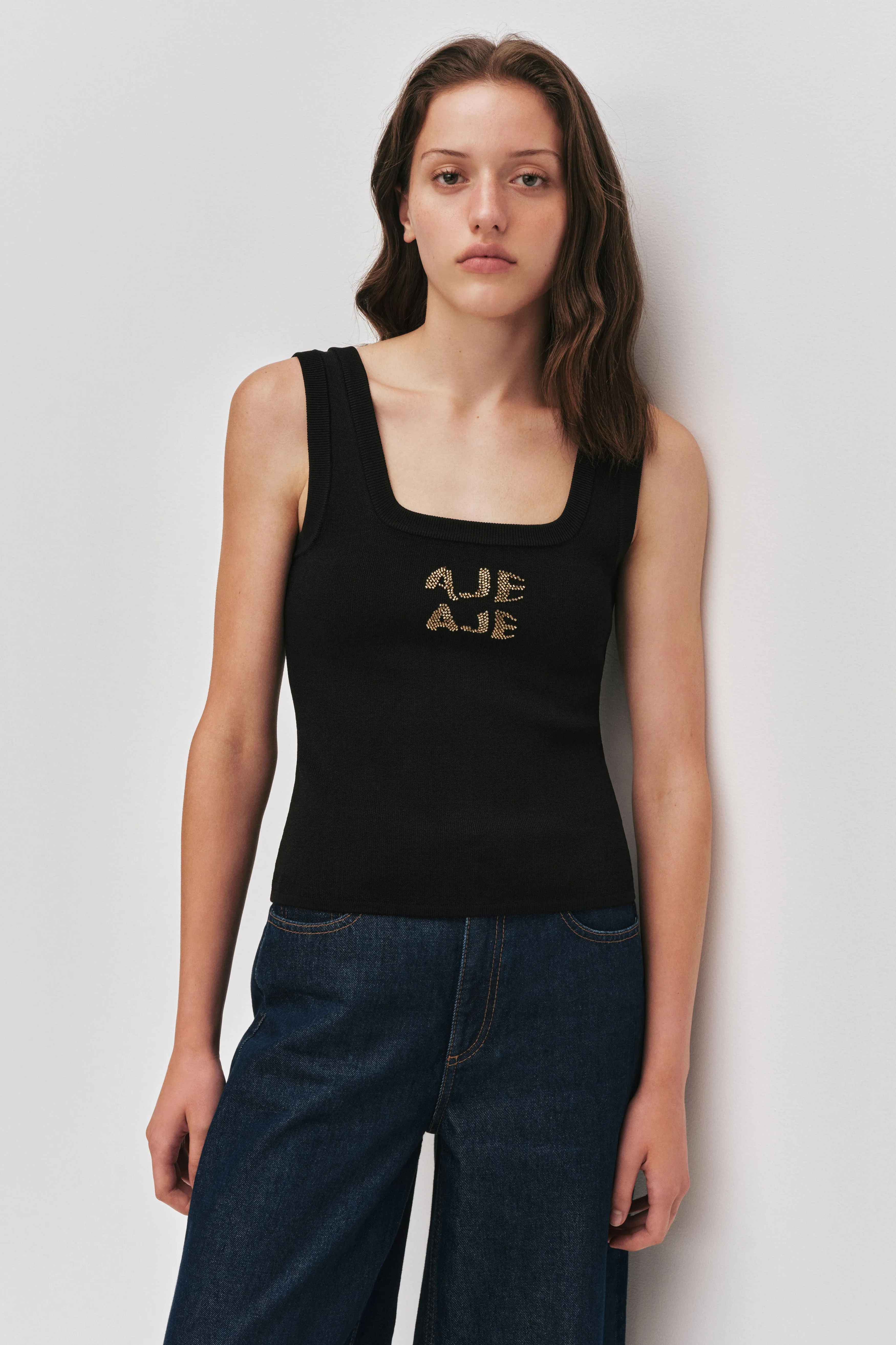 Aeron Knit Tank sold by Aje product image thumbnail 3