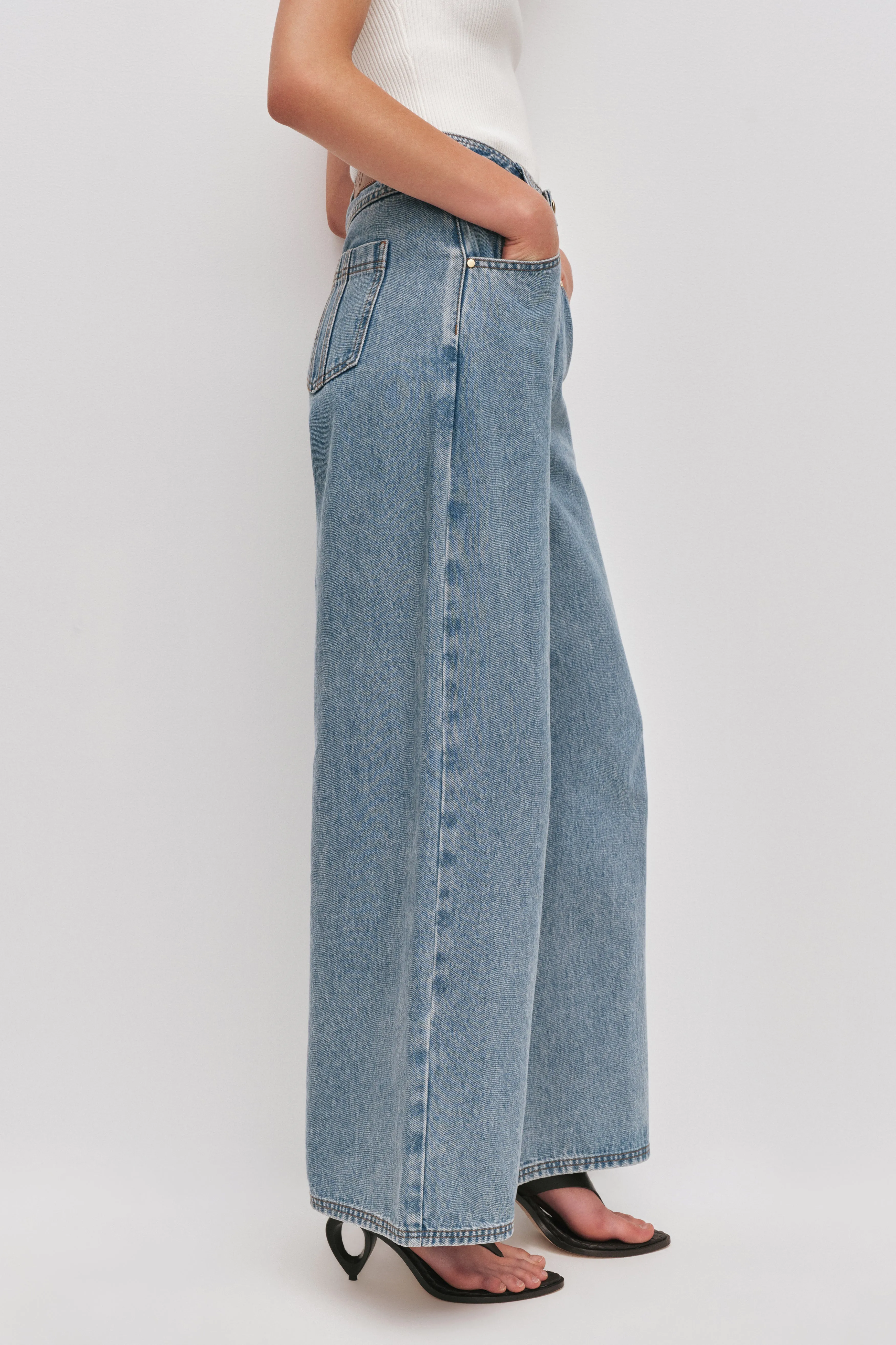 Goldie Denim Jeans sold by Aje product image thumbnail 5