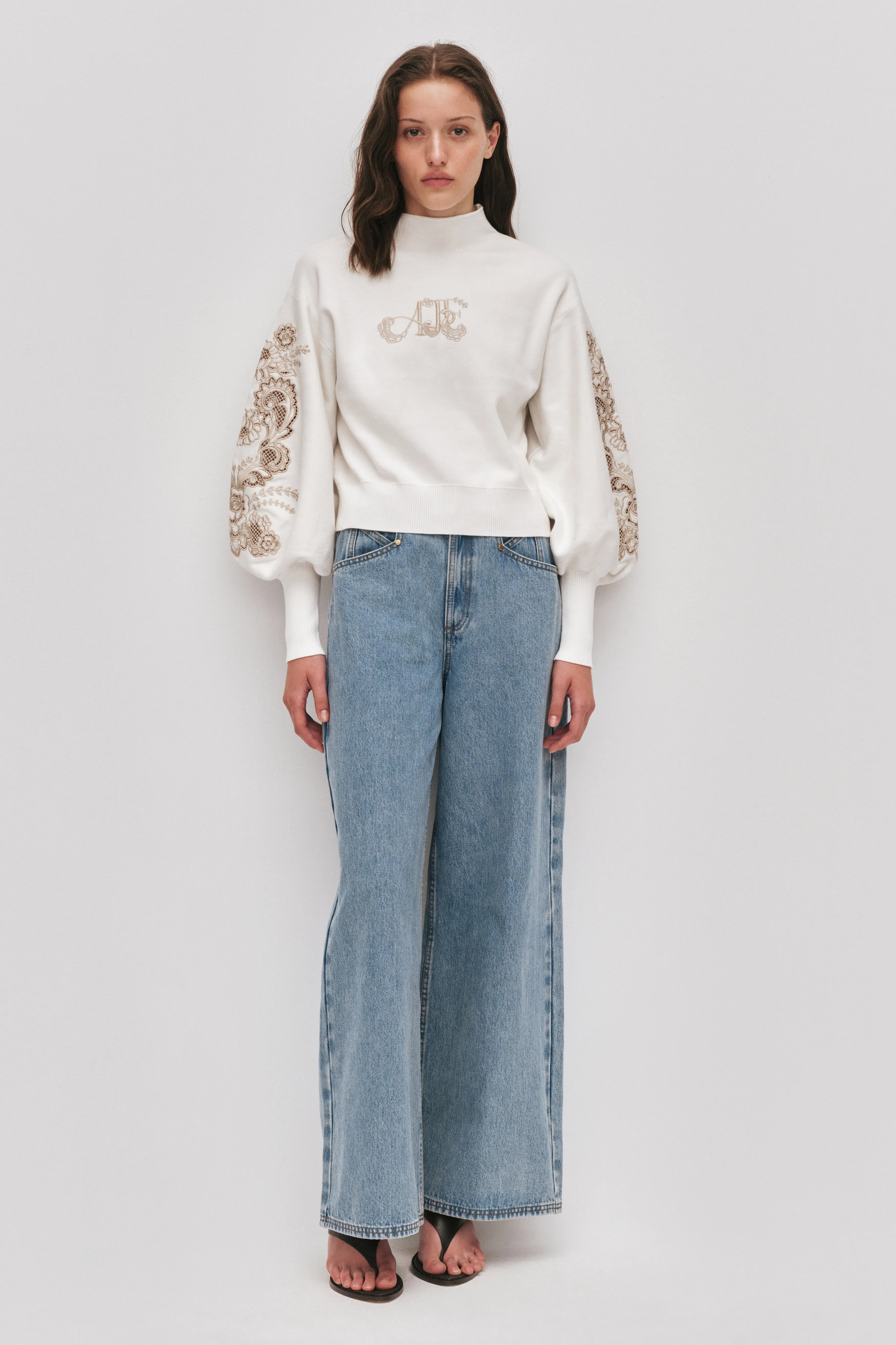 Harmony Knit Jumper sold by Aje