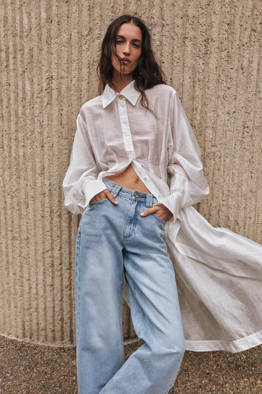 Murphie Long Shirt sold by Aje