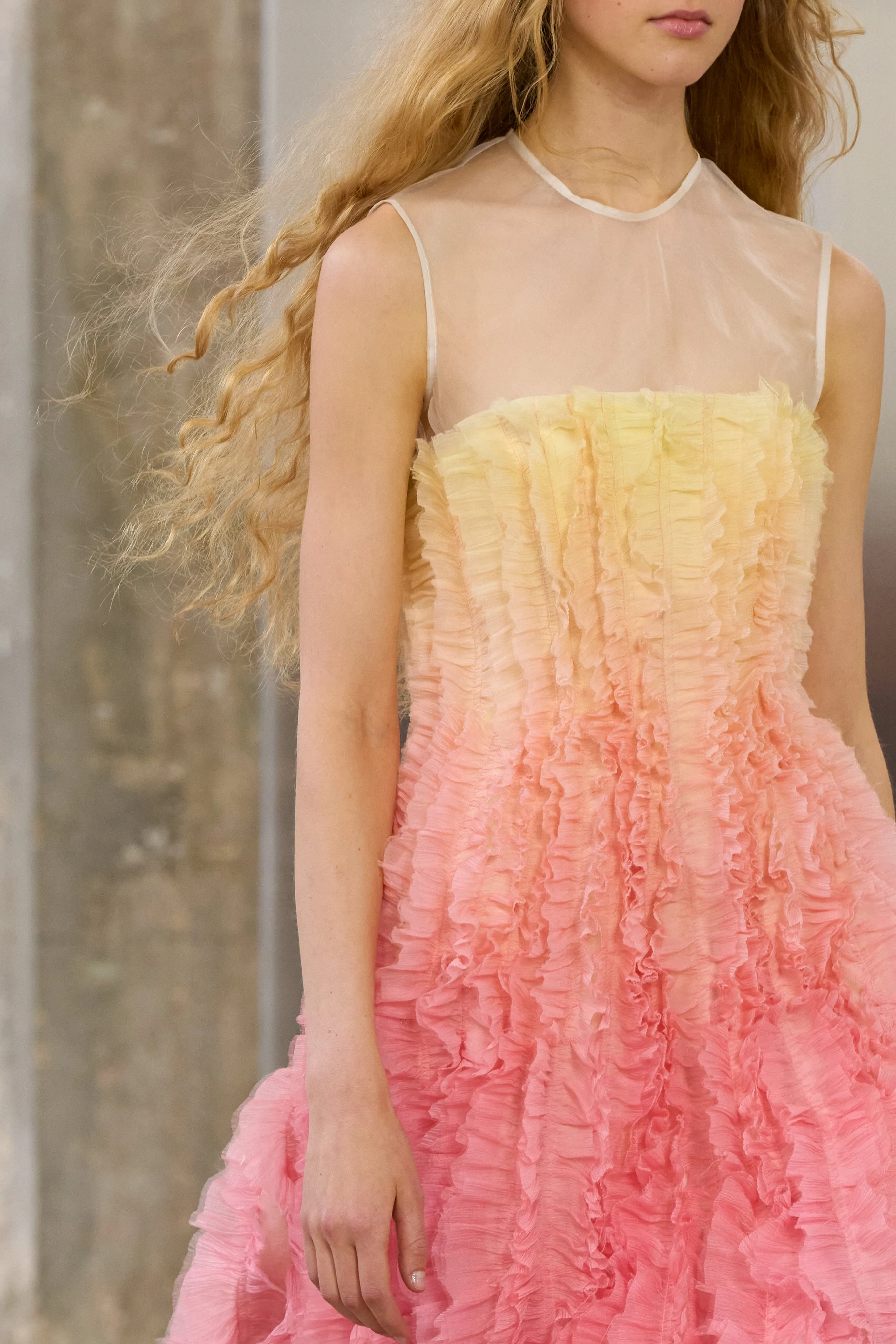 Delphie Frill Midi Dress sold by Aje product image thumbnail 2