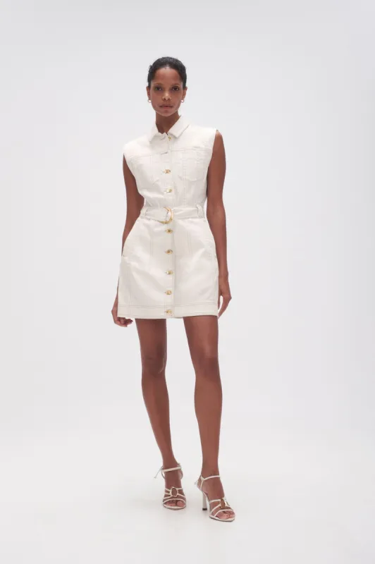 Darcie Denim Mini Dress sold by Aje