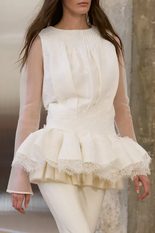 Chancer Long Sleeve Top sold by Aje