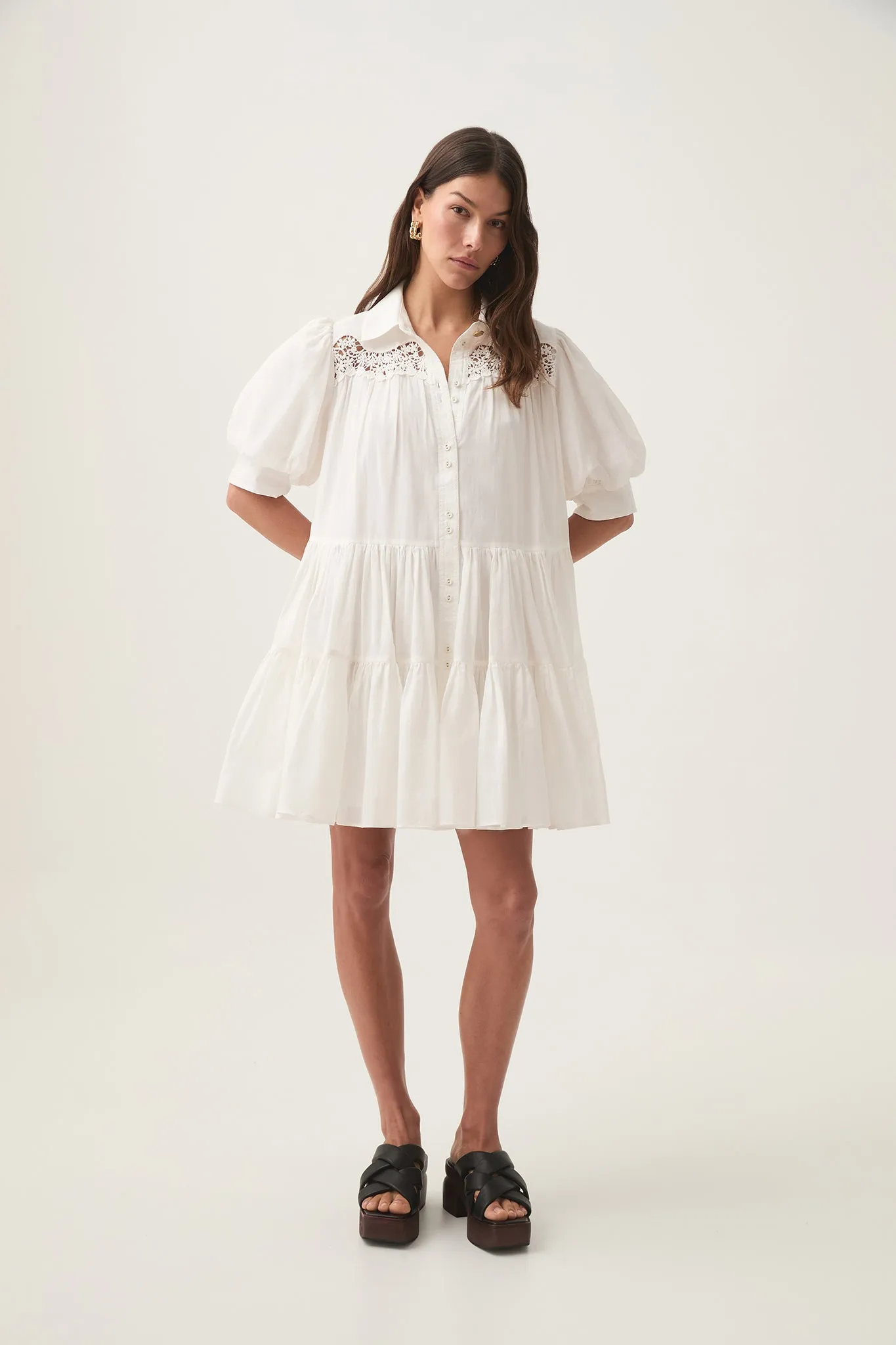 Wonderland Mini Dress sold by Aje