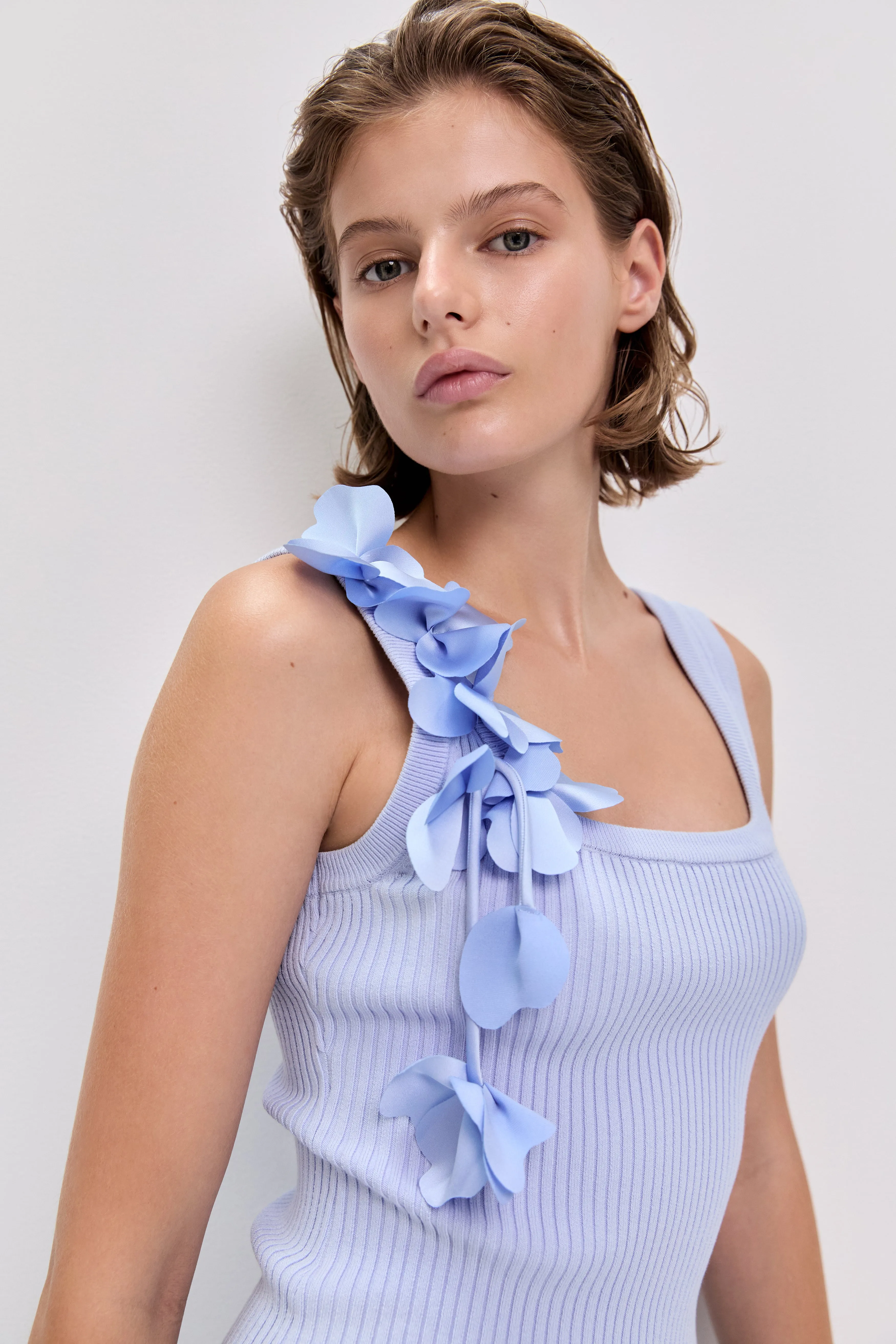 Camille Flower Tank sold by Aje product image thumbnail 4