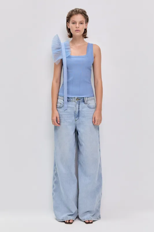 Ava Knit Tank made by Aje