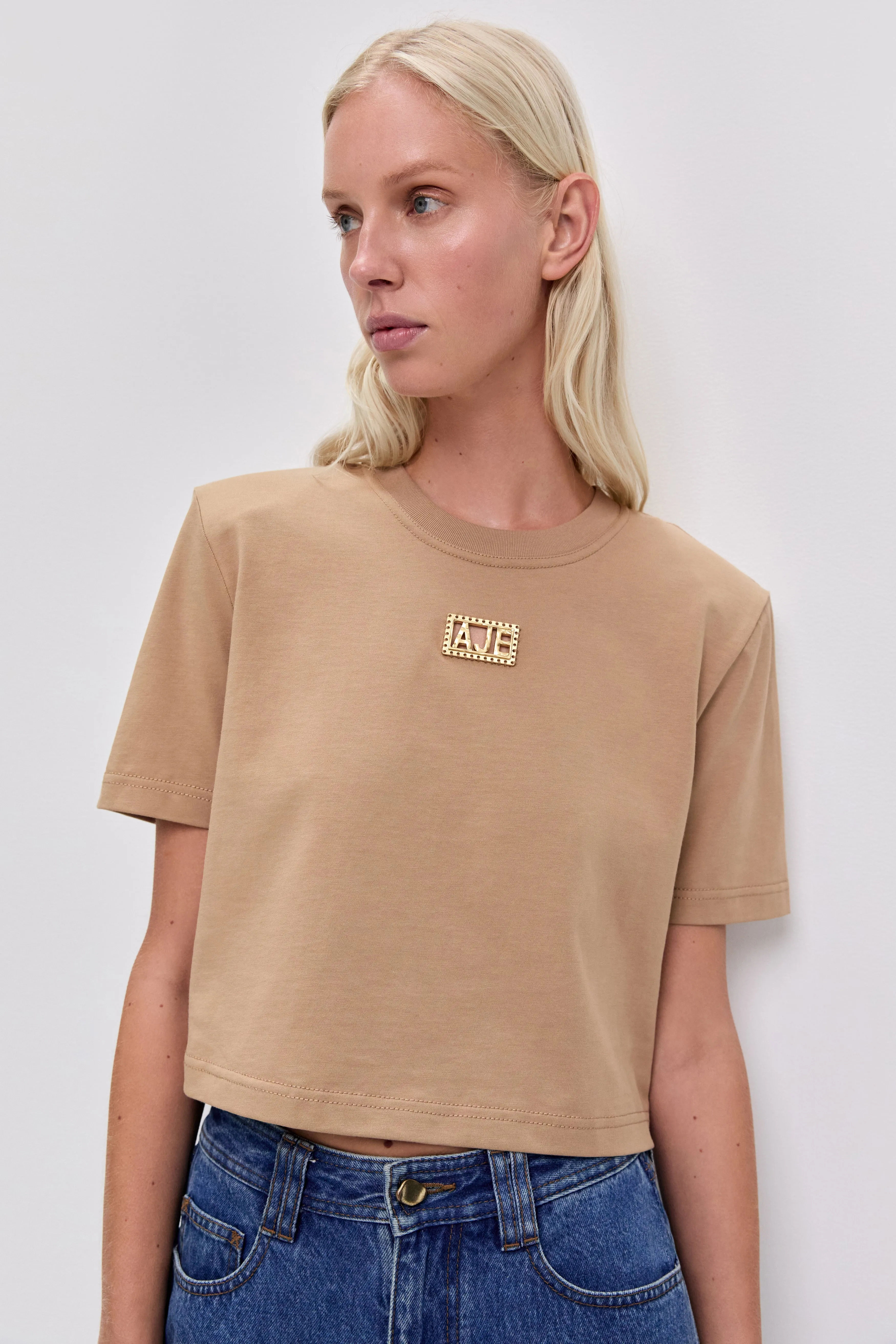 Lainey Crop Tee sold by Aje product image thumbnail 3