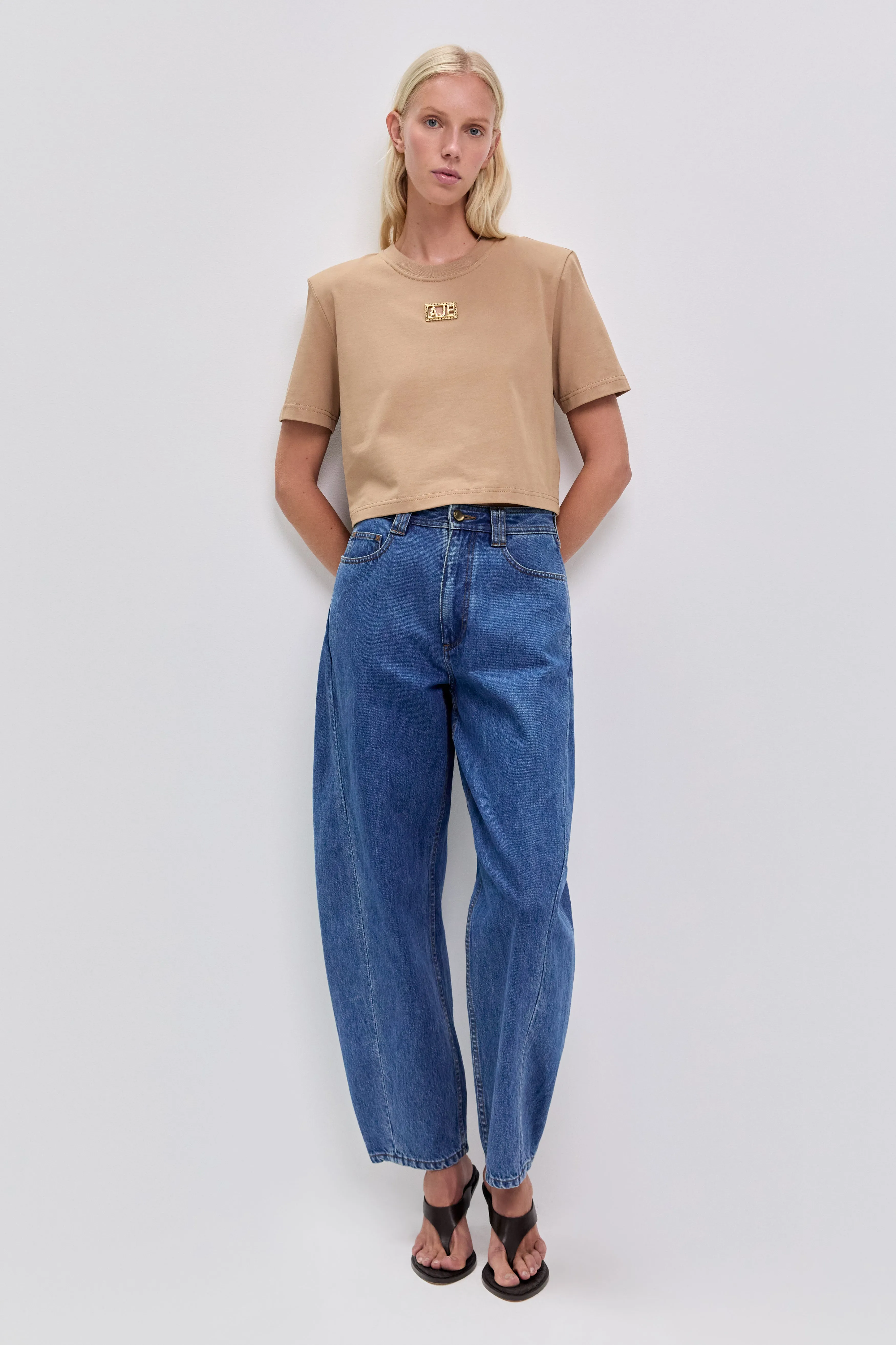 Lainey Crop Tee sold by Aje