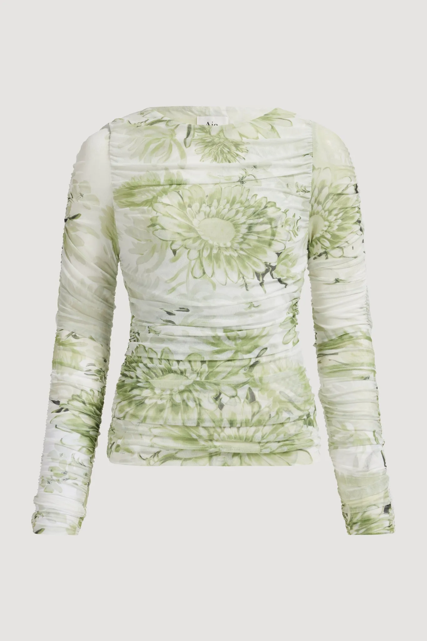 Verdant Print Mesh Top sold by Aje product image thumbnail 2