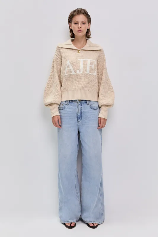 Jupiter Knit Jumper made by Aje