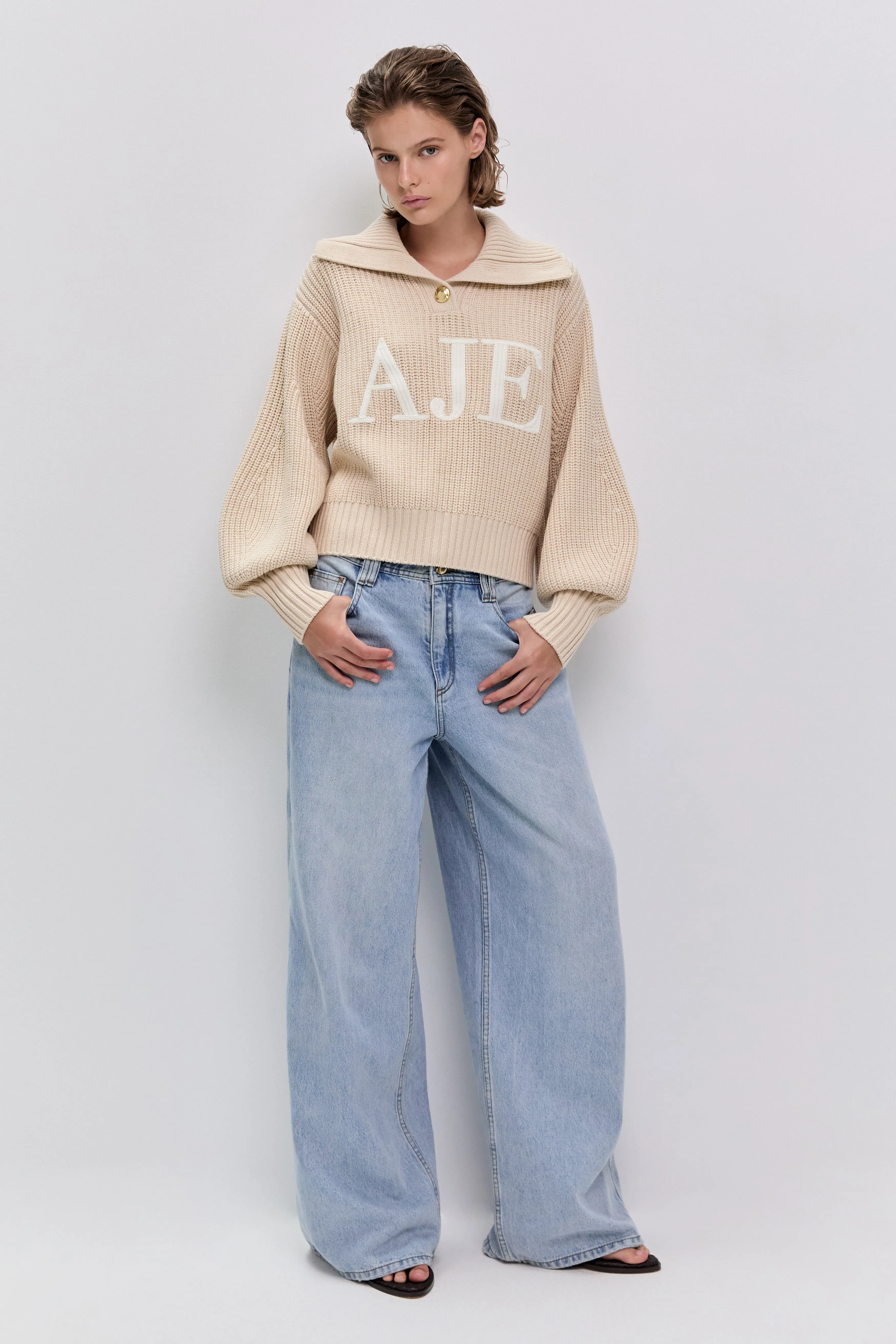 Jupiter Knit Jumper sold by Aje product image thumbnail 5