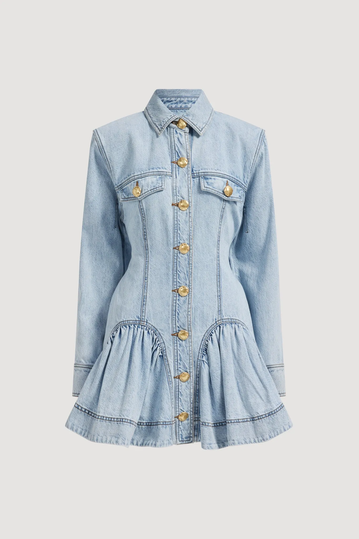 Noa Denim Mini Dress sold by Aje product image thumbnail 2