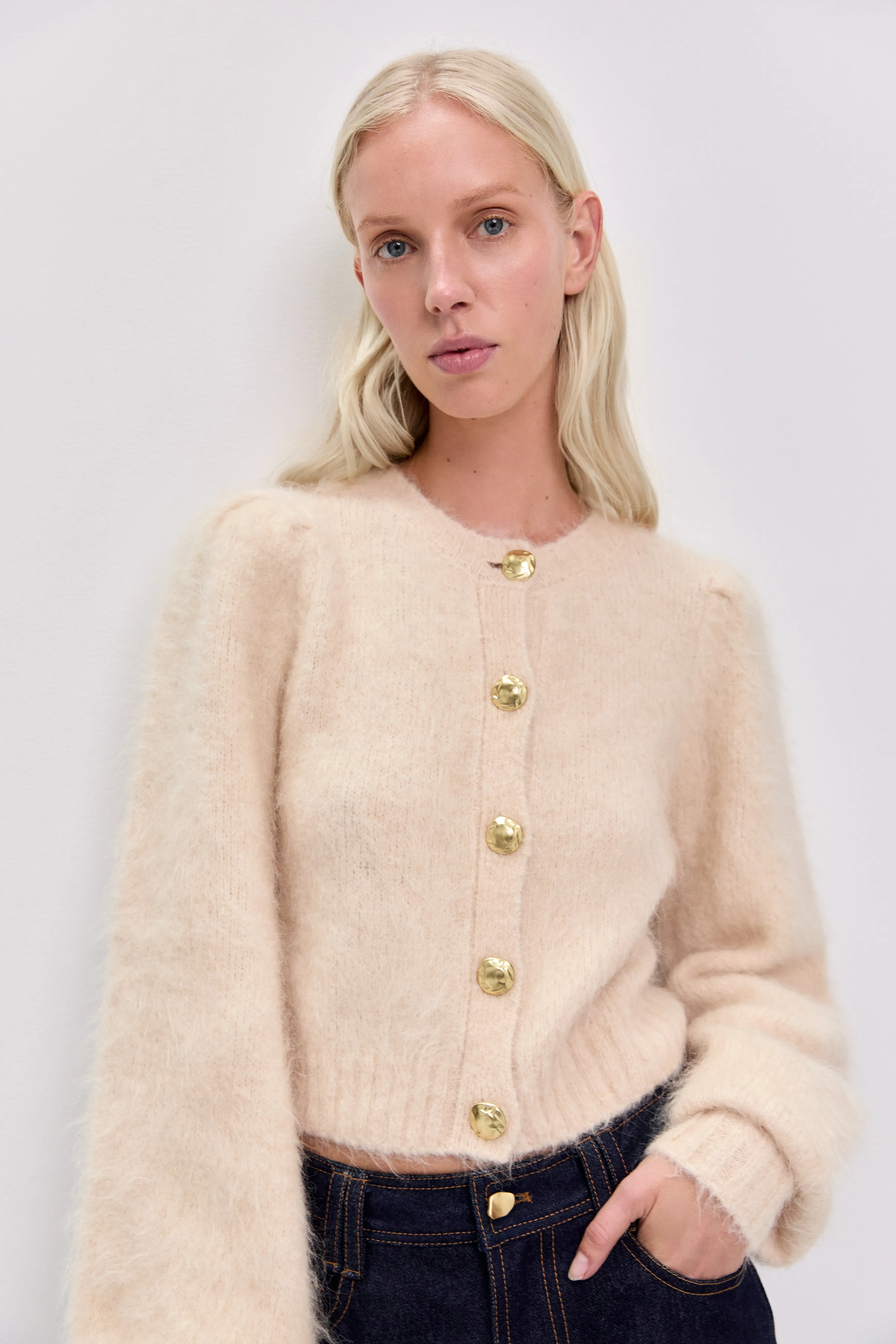 Renee Fluffy Cardigan sold by Aje product image thumbnail 3