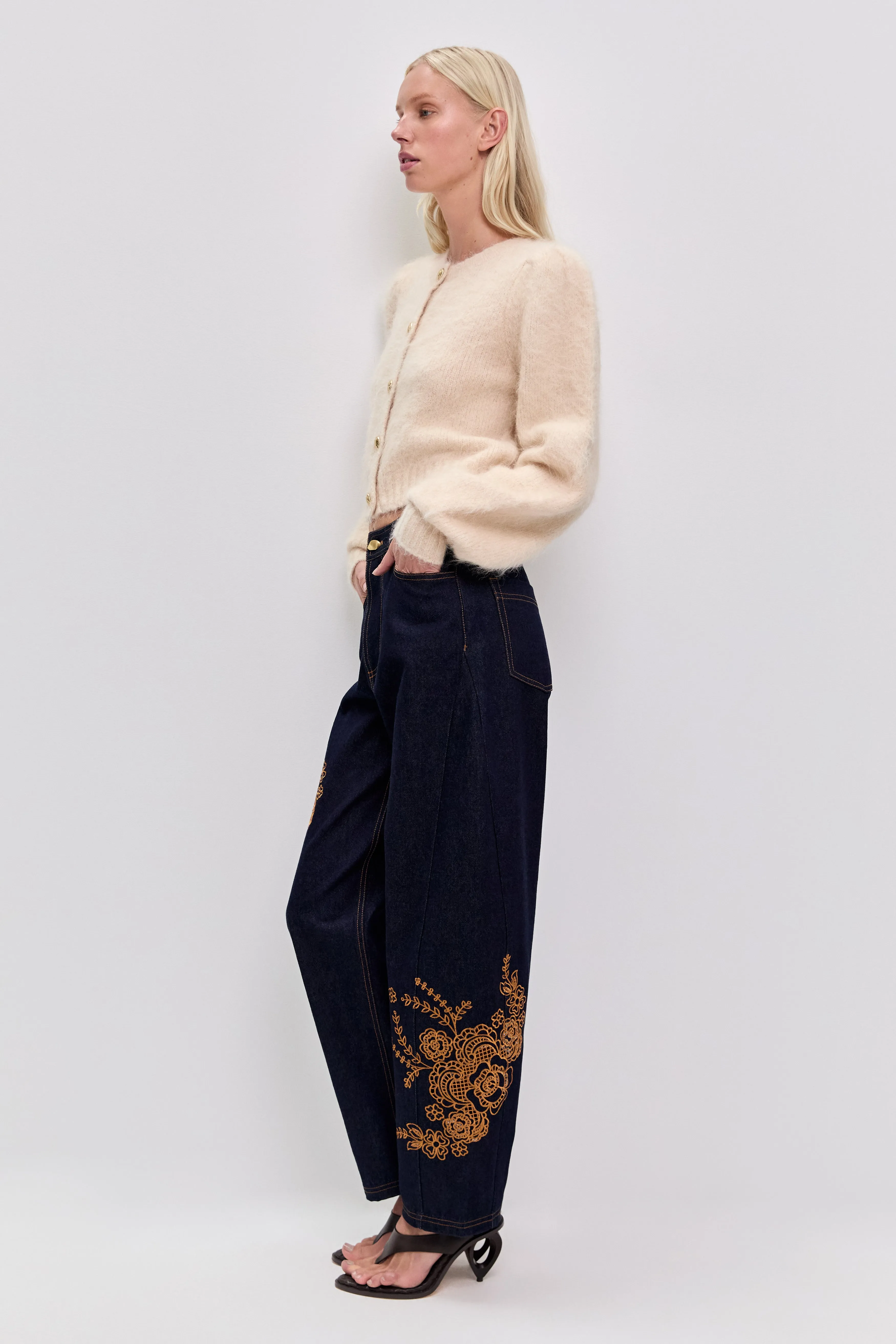 Renee Fluffy Cardigan sold by Aje product image thumbnail 5