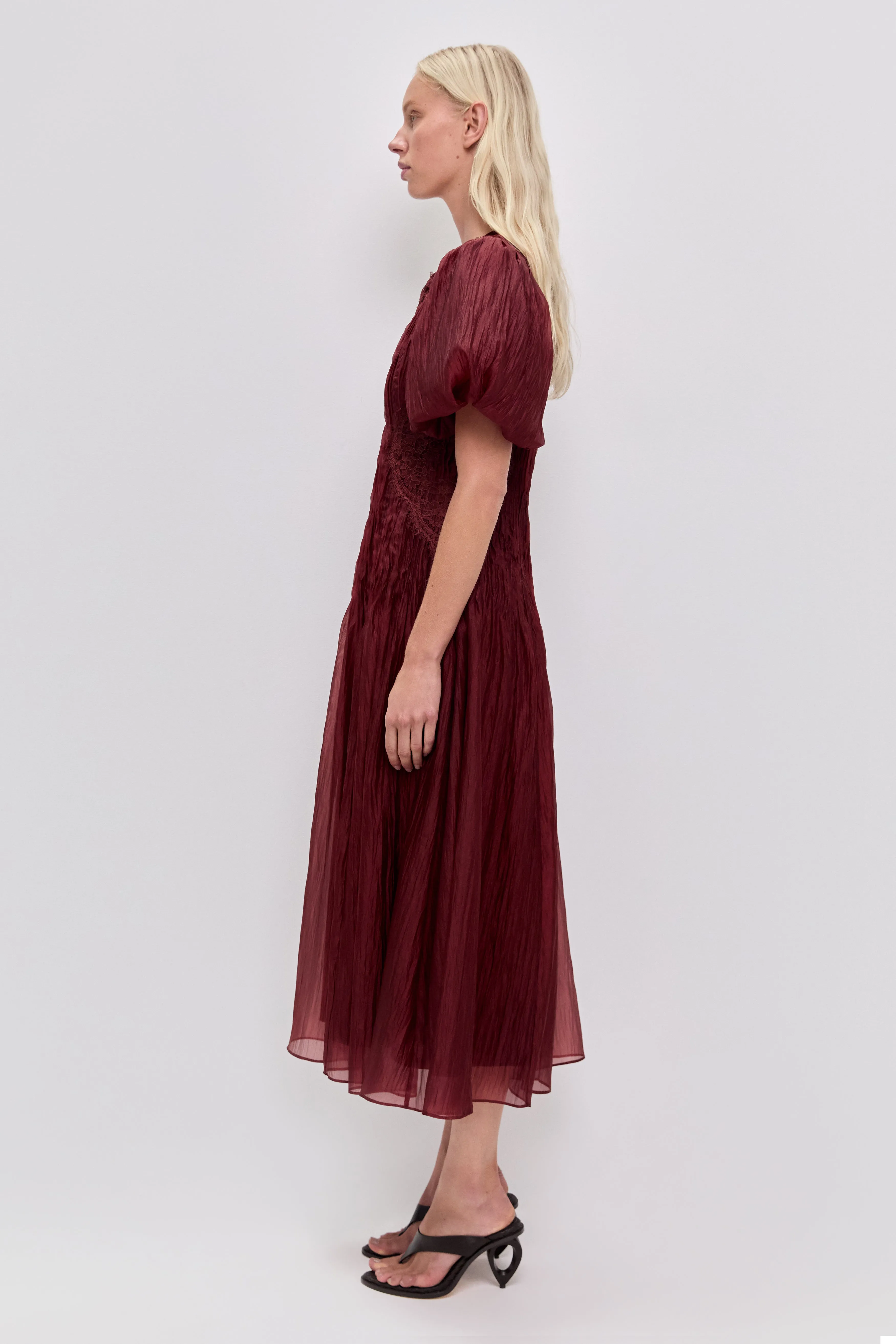 Ophelia Lace Midi Dress sold by Aje product image thumbnail 5