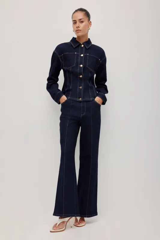 Marcelline Denim Jacket made by Aje