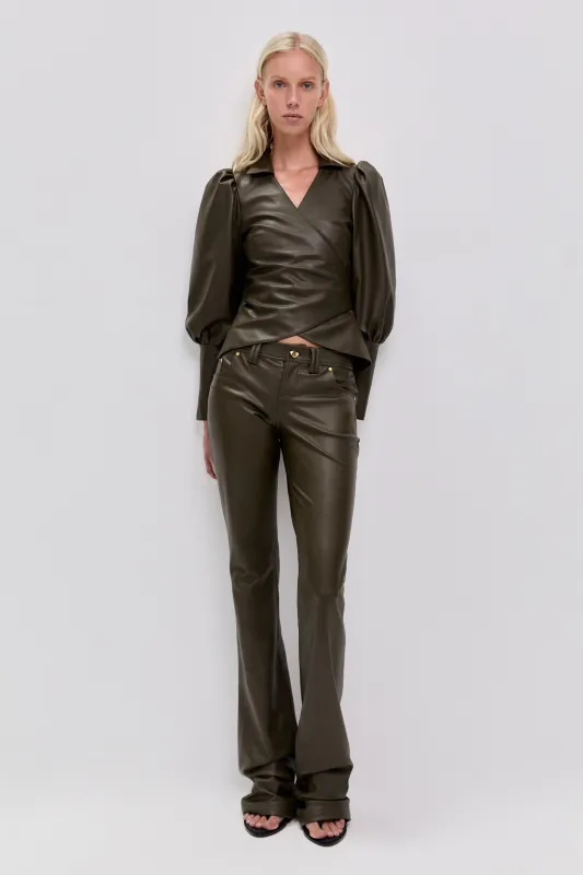 Idyllic Wrap Top made by Aje