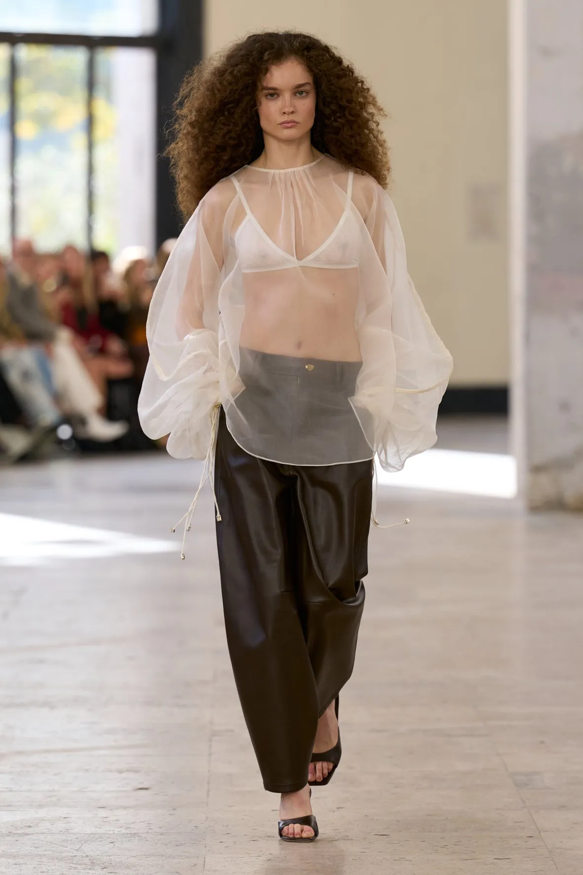 Lunetta Organza Shirt sold by Aje