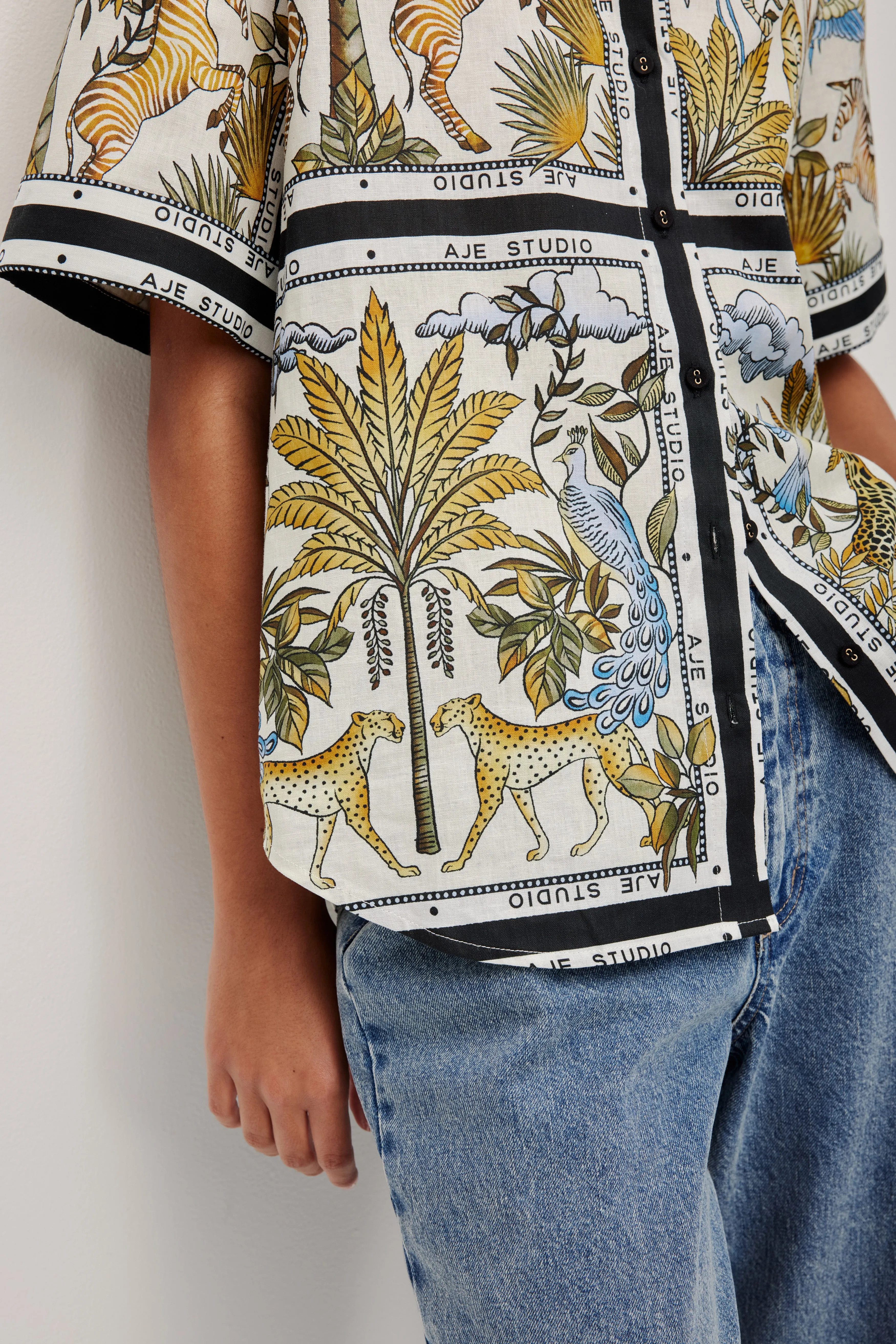 Rio Short Sleeve Shirt sold by Aje product image thumbnail 4