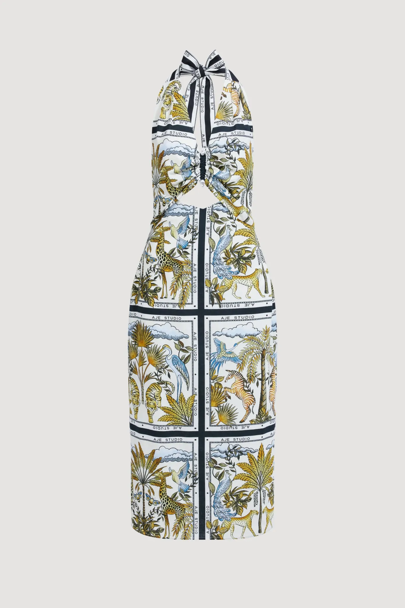 Rio Halter Maxi Dress sold by Aje product image thumbnail 2