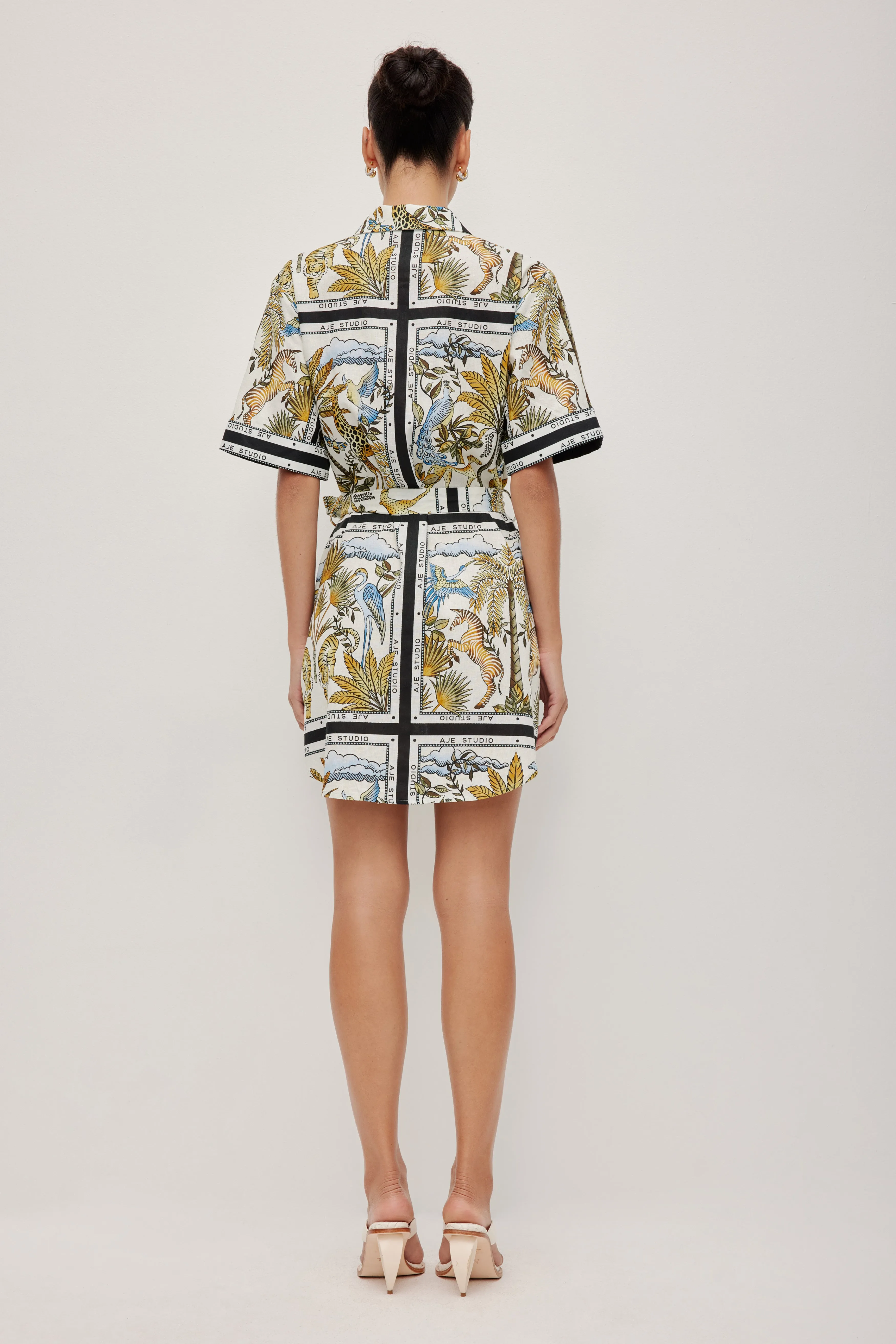 Rio Shirt Dress sold by Aje product image thumbnail 4