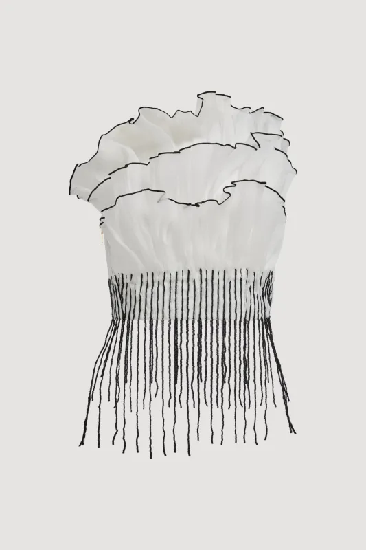 Leigh Top sold by Aje