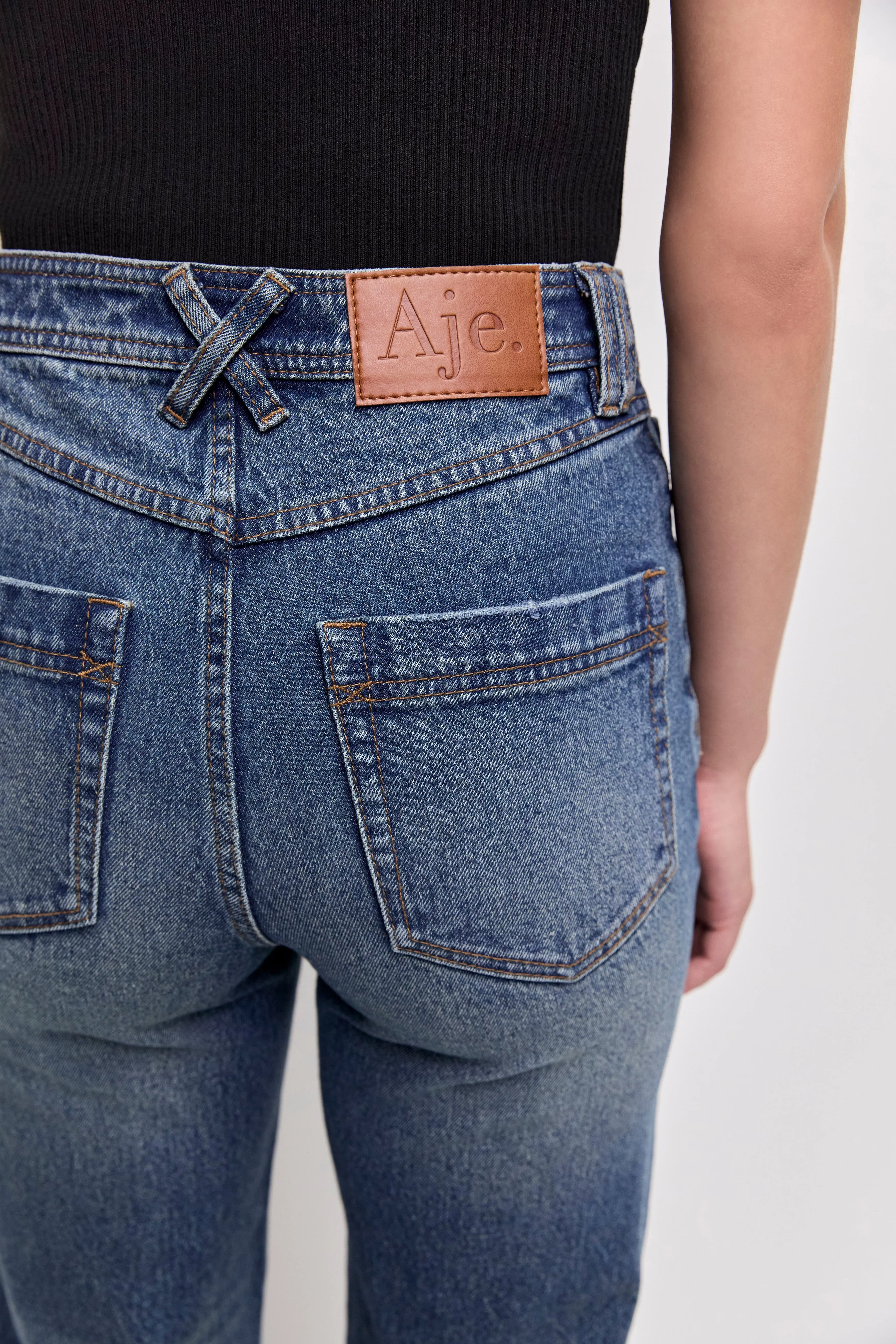Morgan Straight Skinny Jean sold by Aje product image thumbnail 3