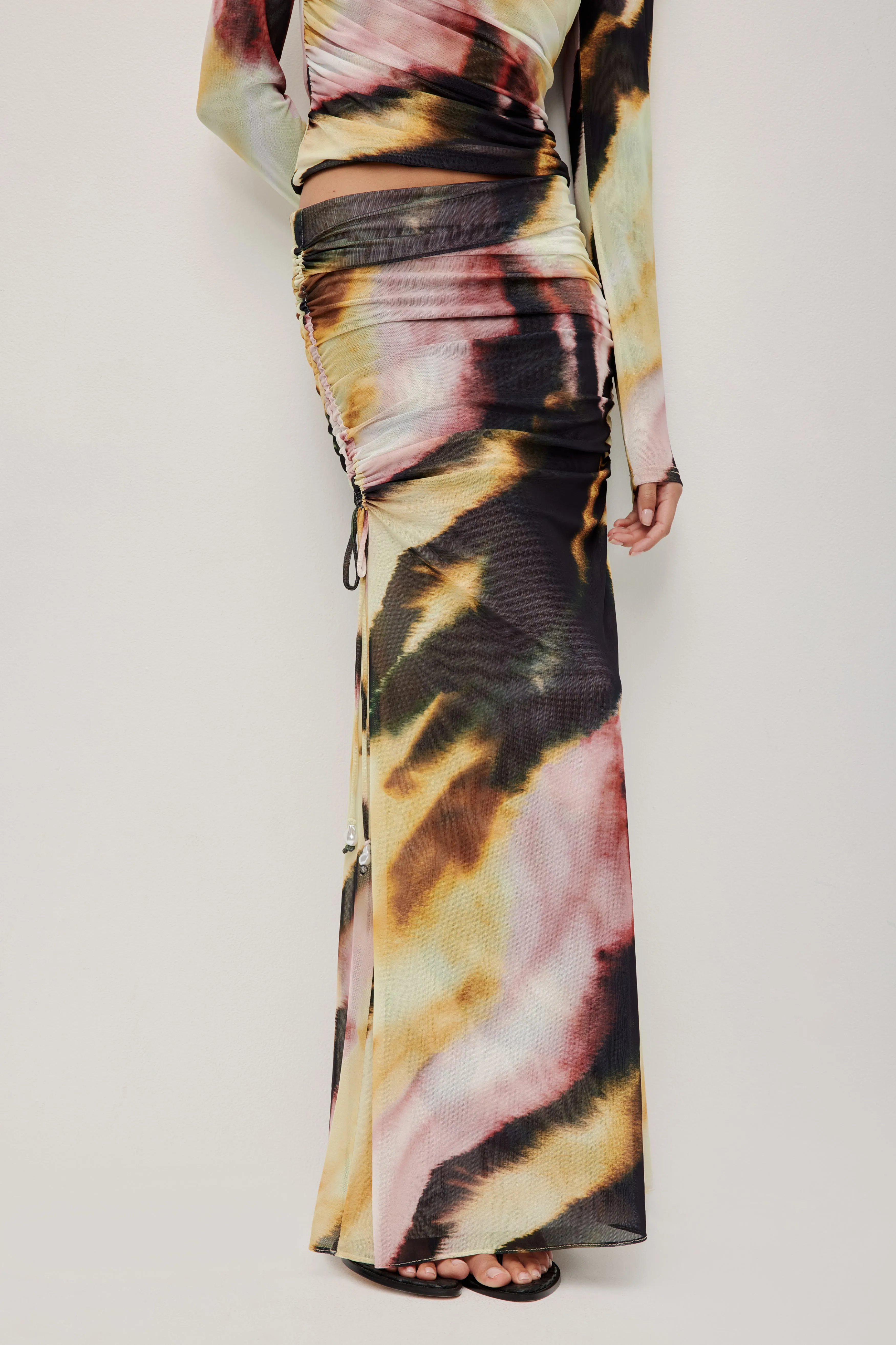 Saturn Maxi Skirt sold by Aje product image thumbnail 5