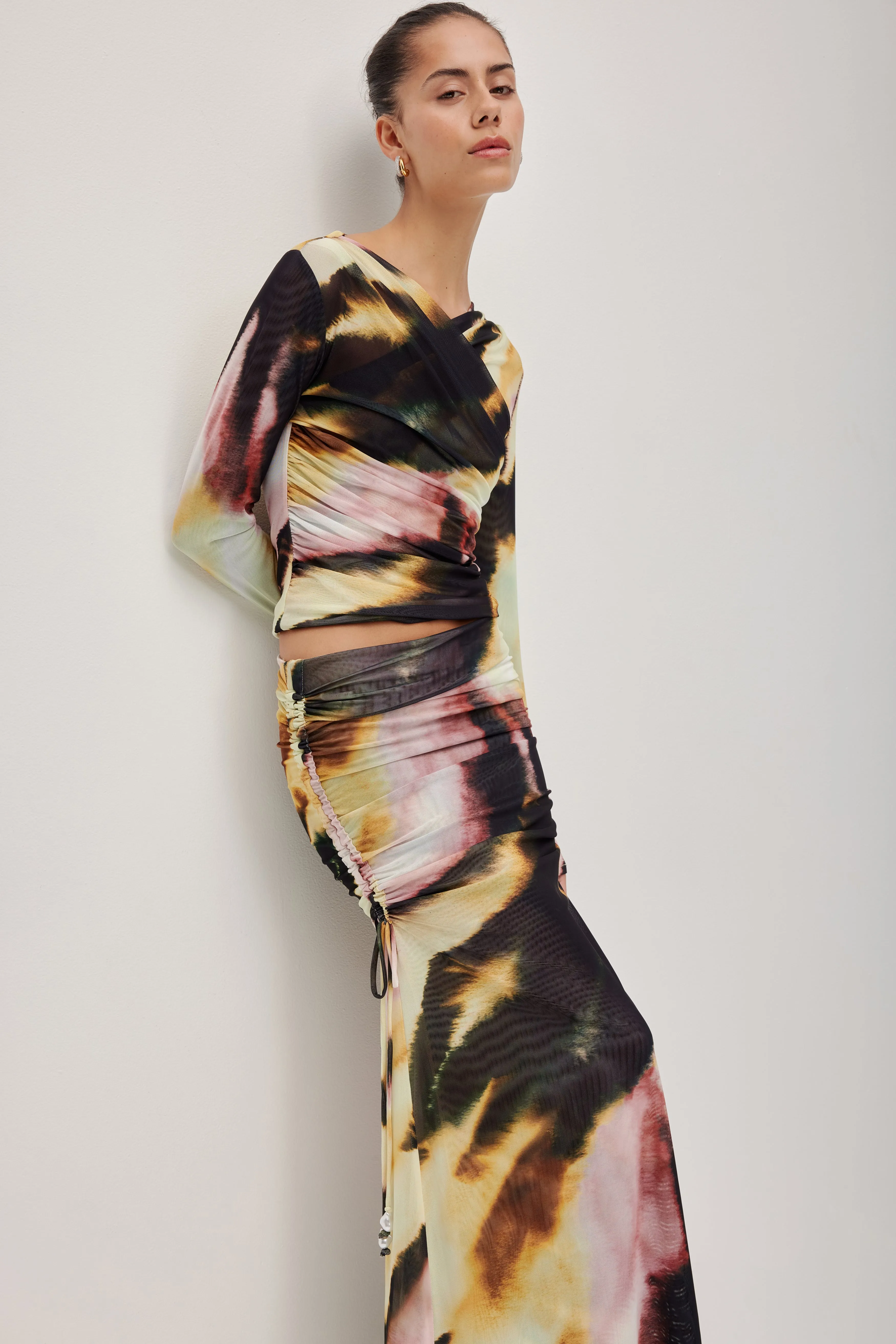 Saturn Maxi Skirt sold by Aje product image thumbnail 3