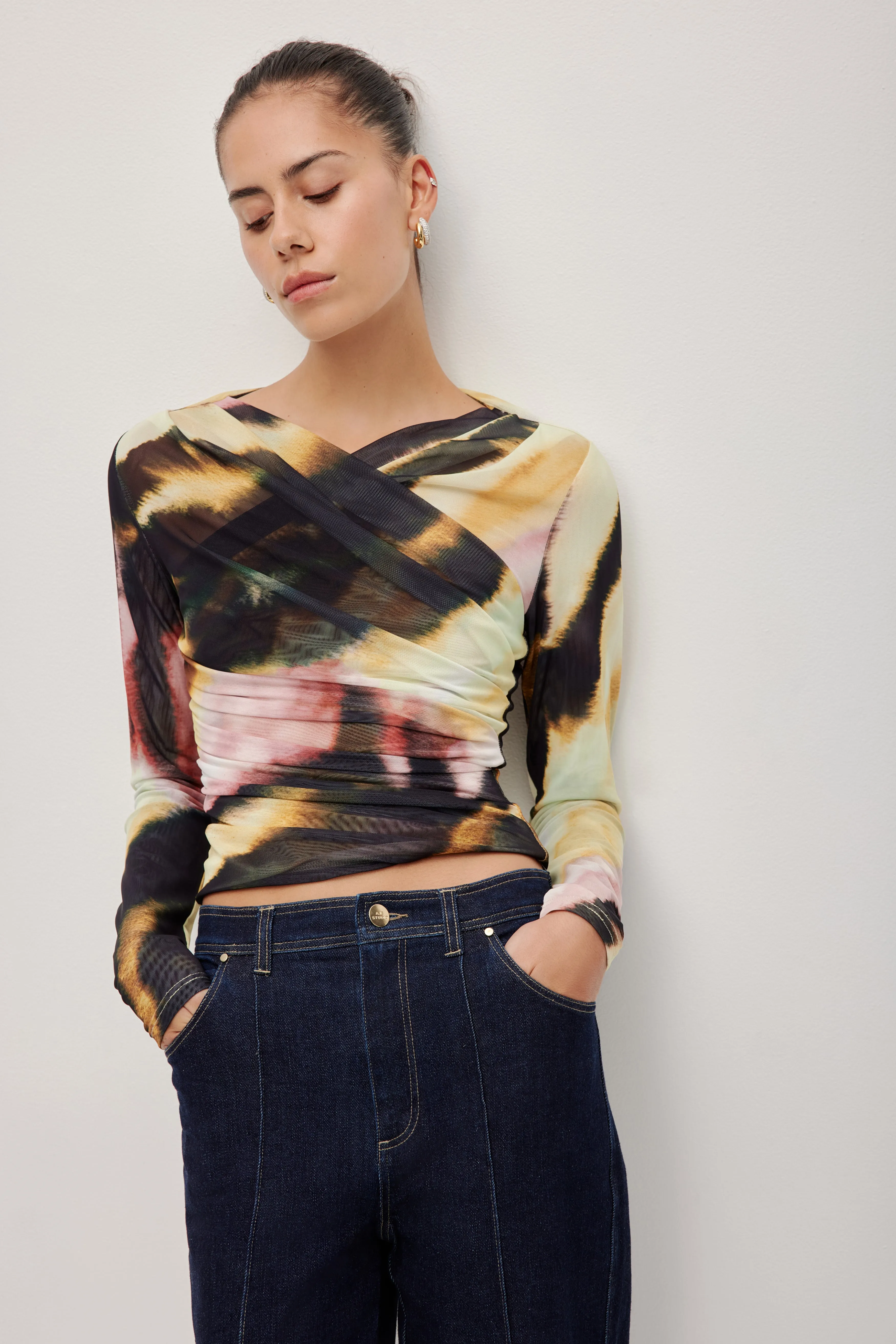 Saturn Cross Front Top sold by Aje product image thumbnail 3