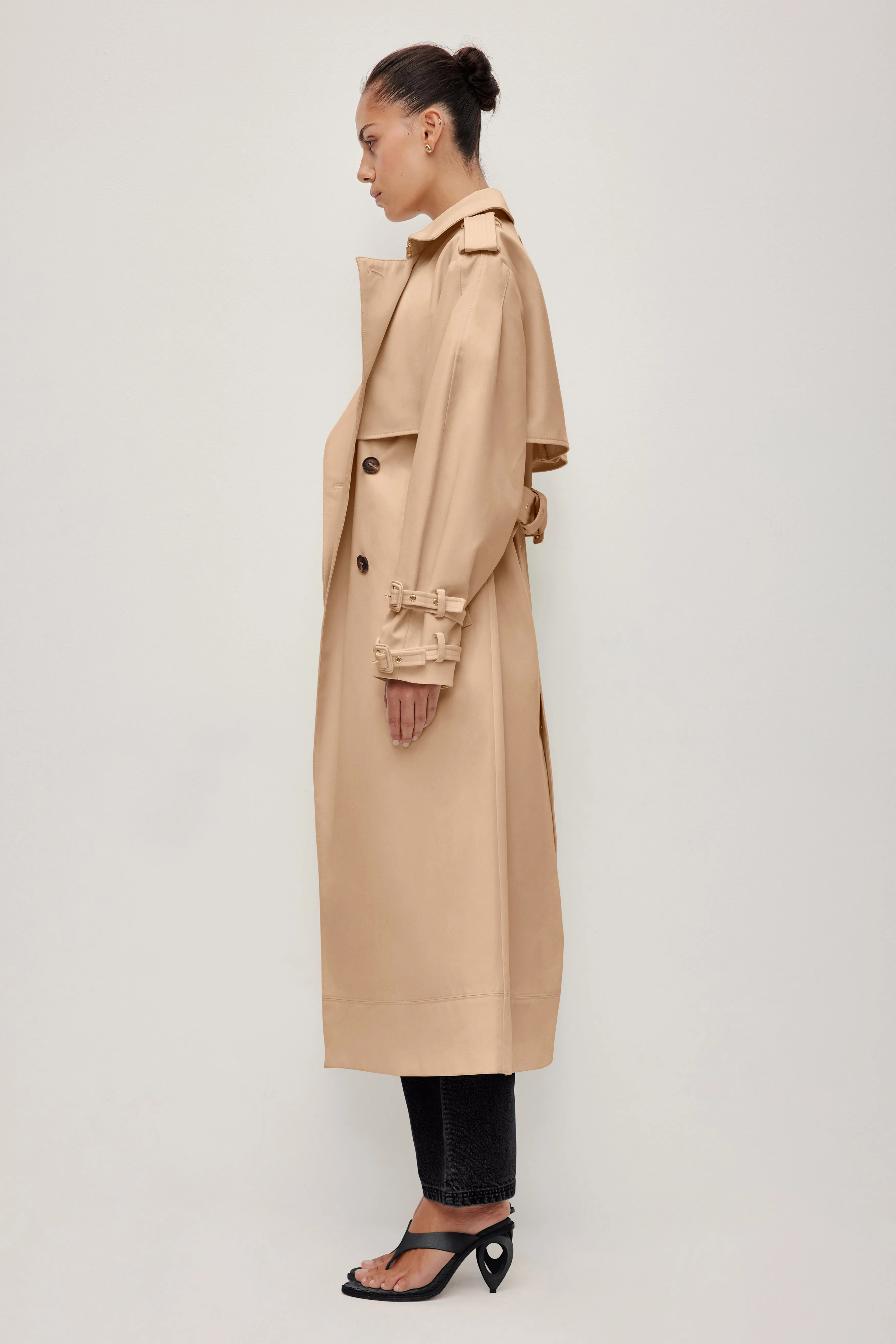 Aston Belted Trench sold by Aje product image thumbnail 4