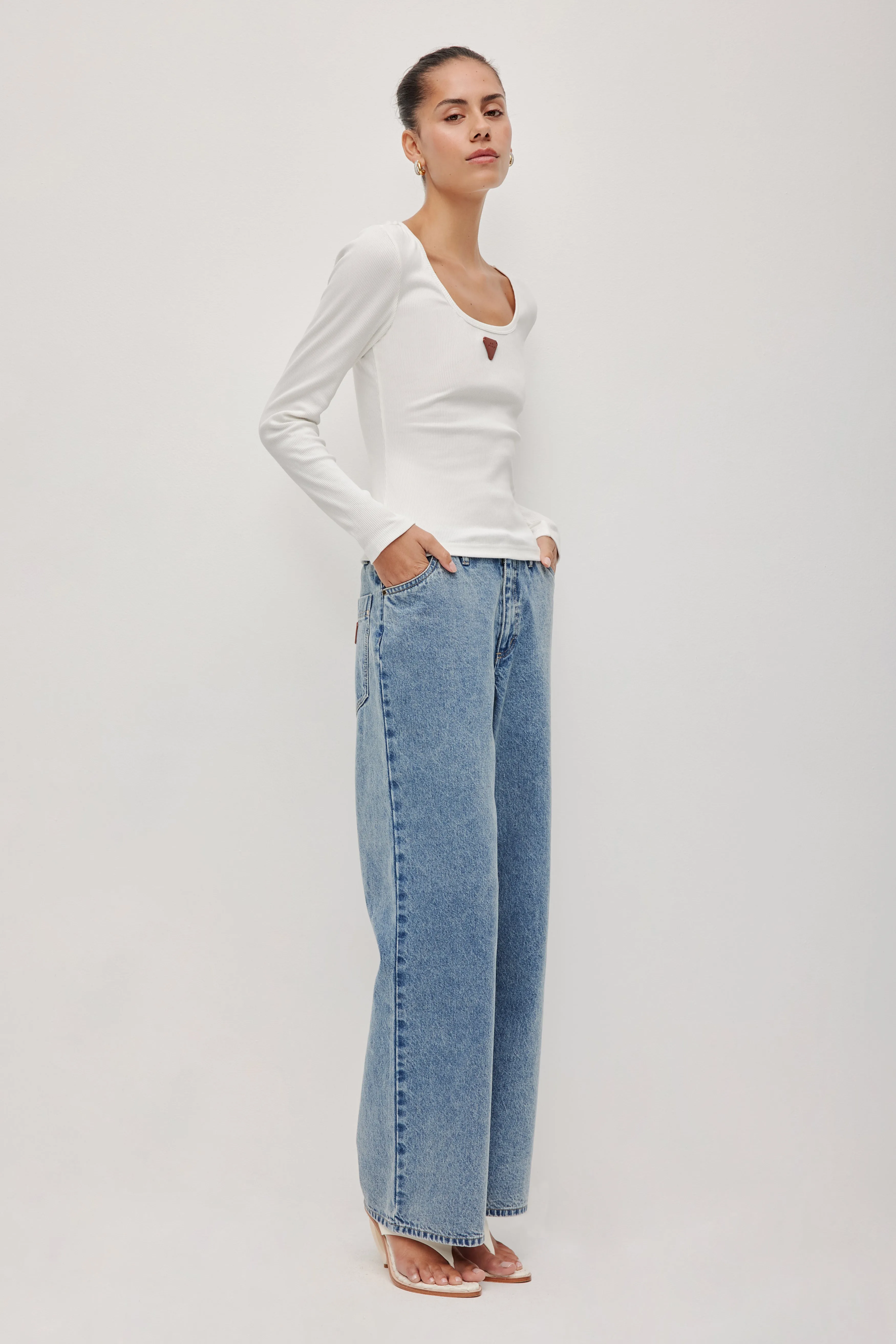 Monroe Long Sleeve Top sold by Aje product image thumbnail 3