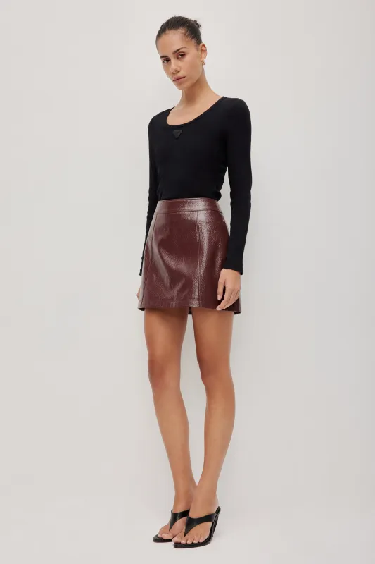 Monroe Long Sleeve Top sold by Aje