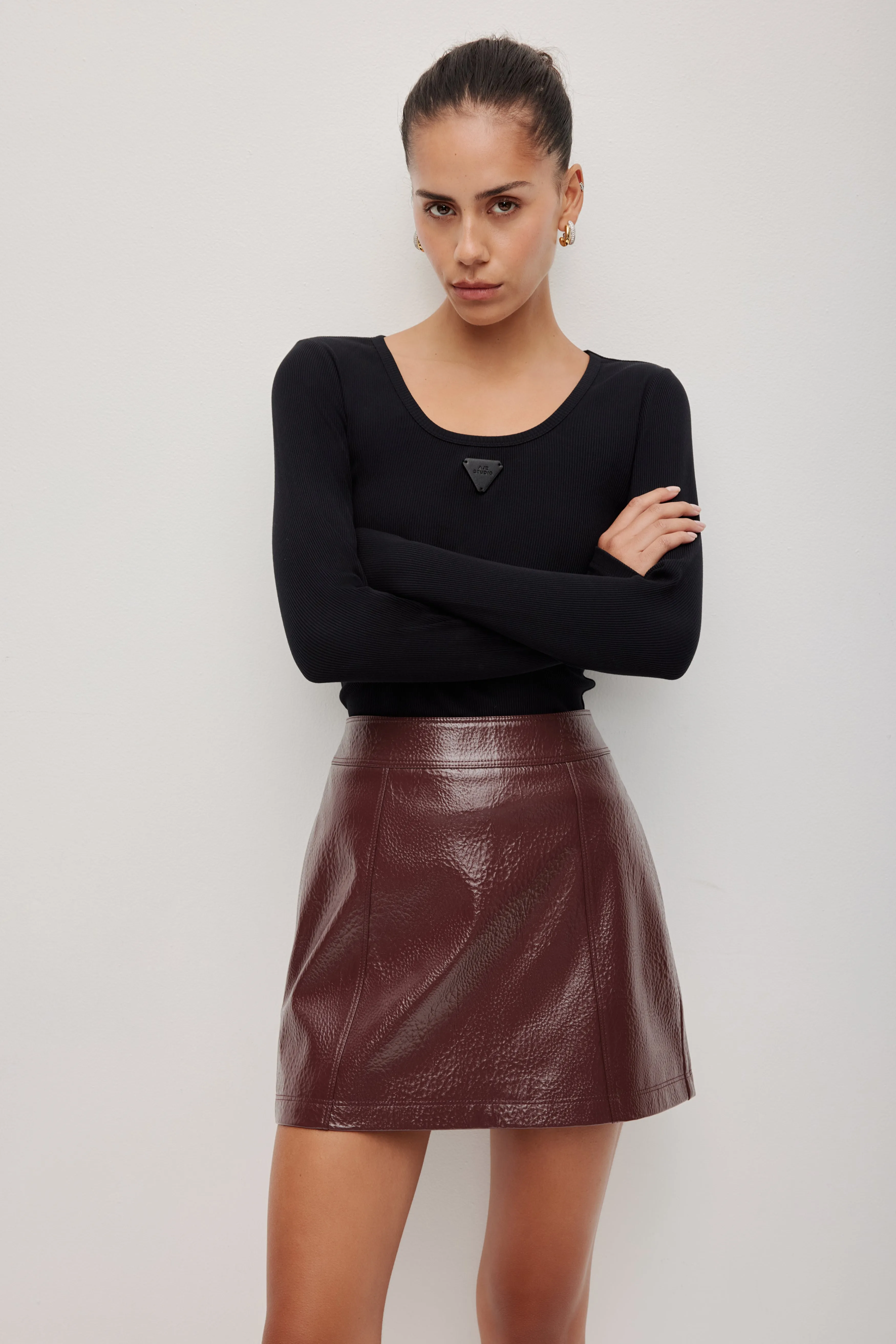 Monroe Long Sleeve Top sold by Aje product image thumbnail 4