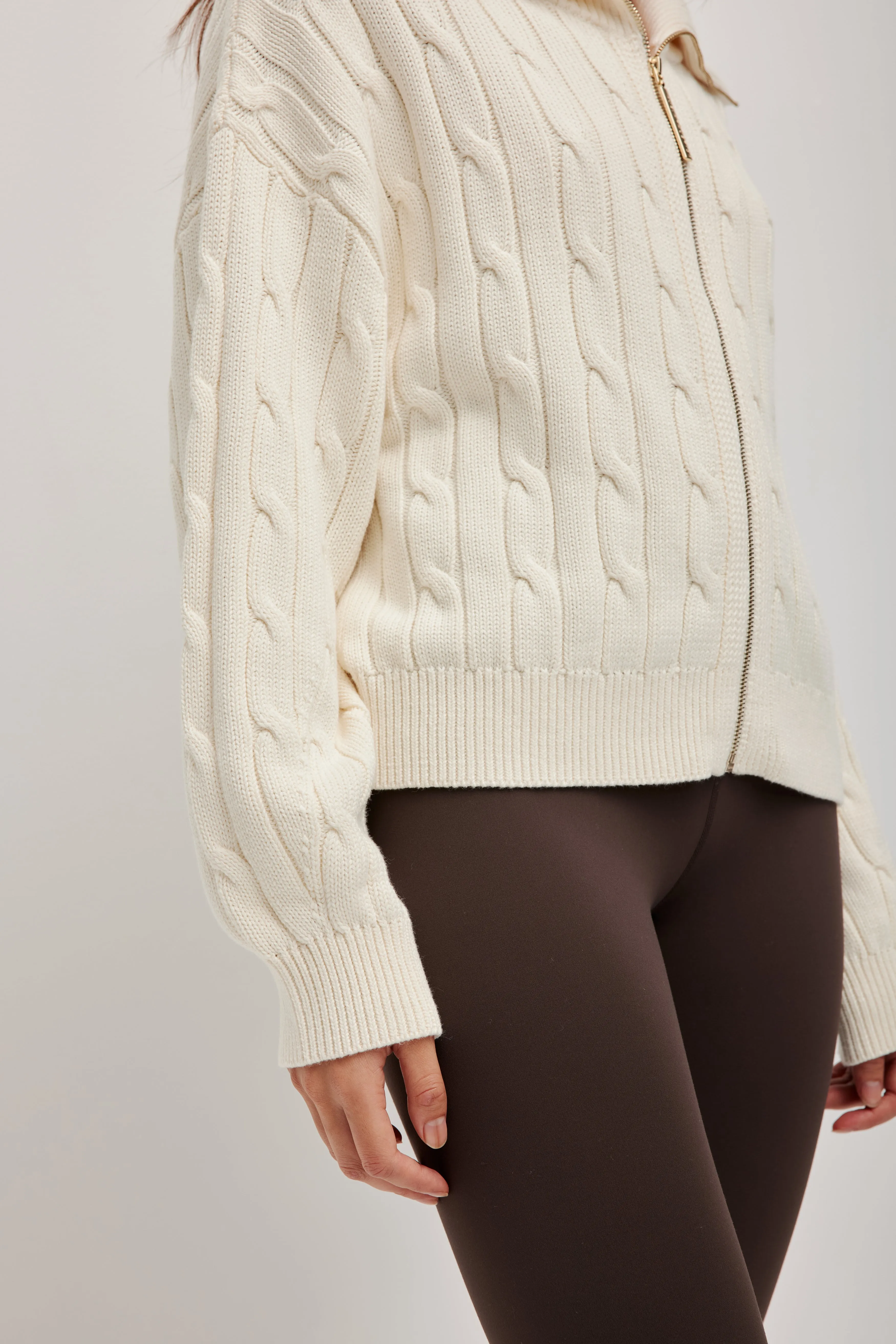 Zip Knit Jacket sold by Aje product image thumbnail 5