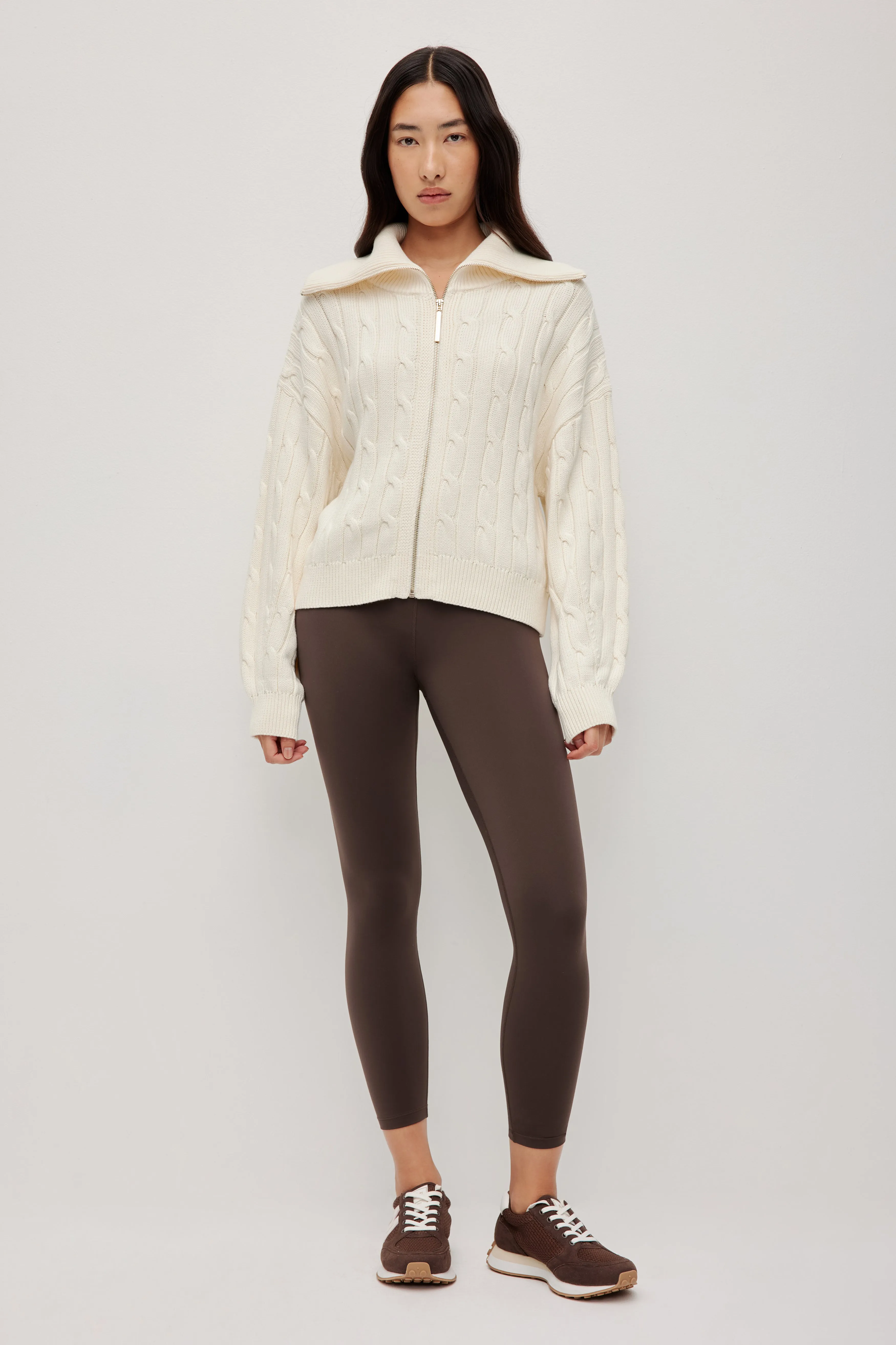 Zip Knit Jacket sold by Aje