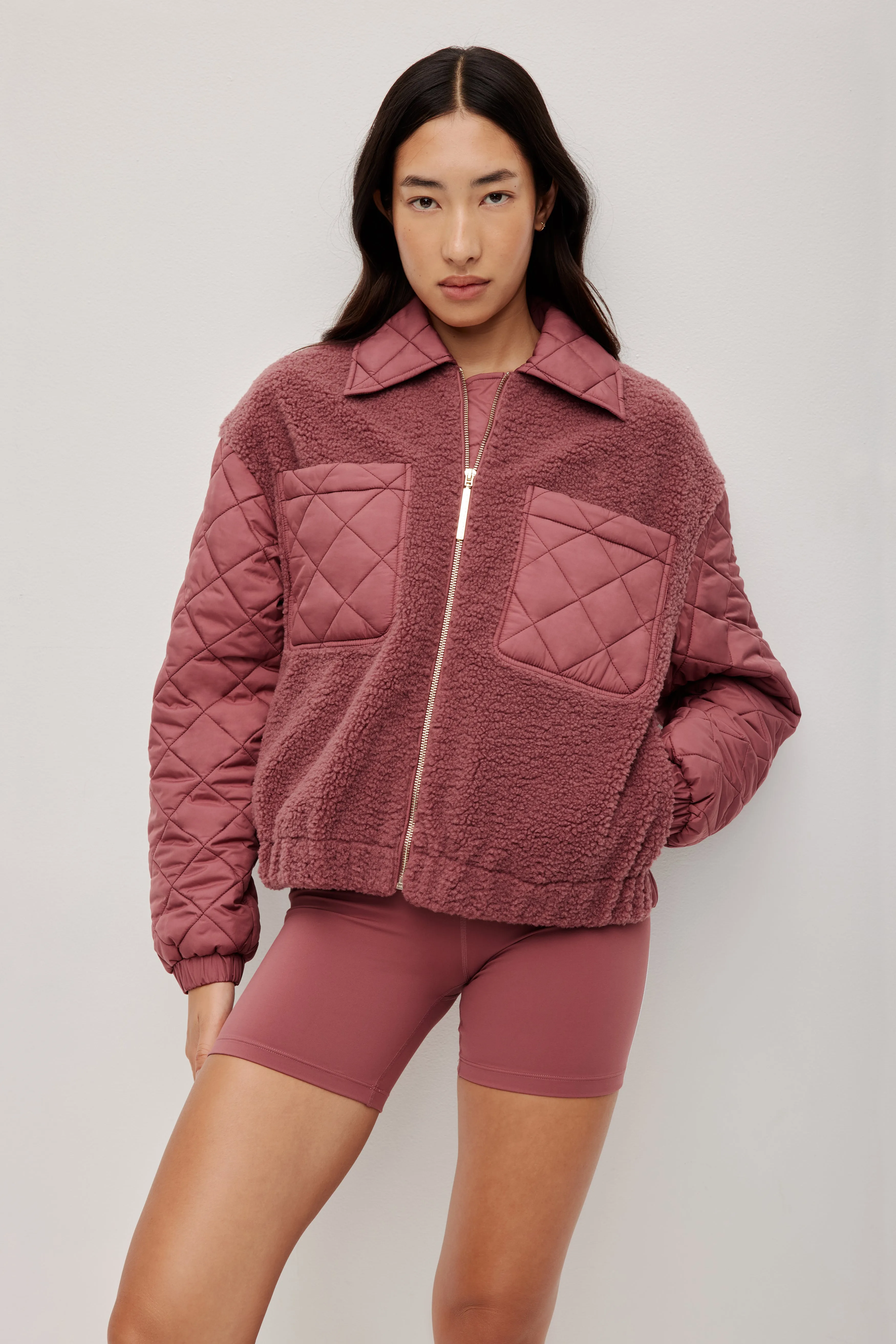 Quilted Sherpa Jacket sold by Aje product image thumbnail 3