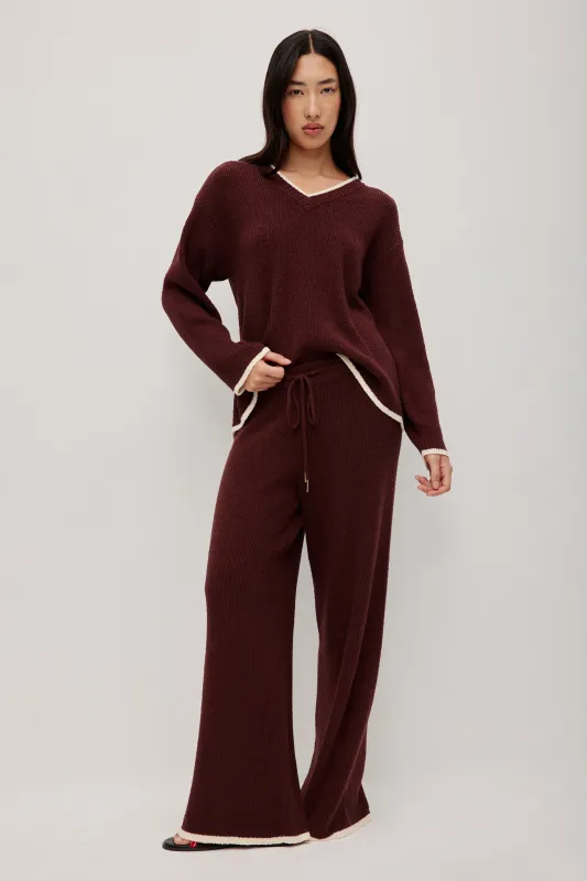 Textured Knit Pant made by Aje