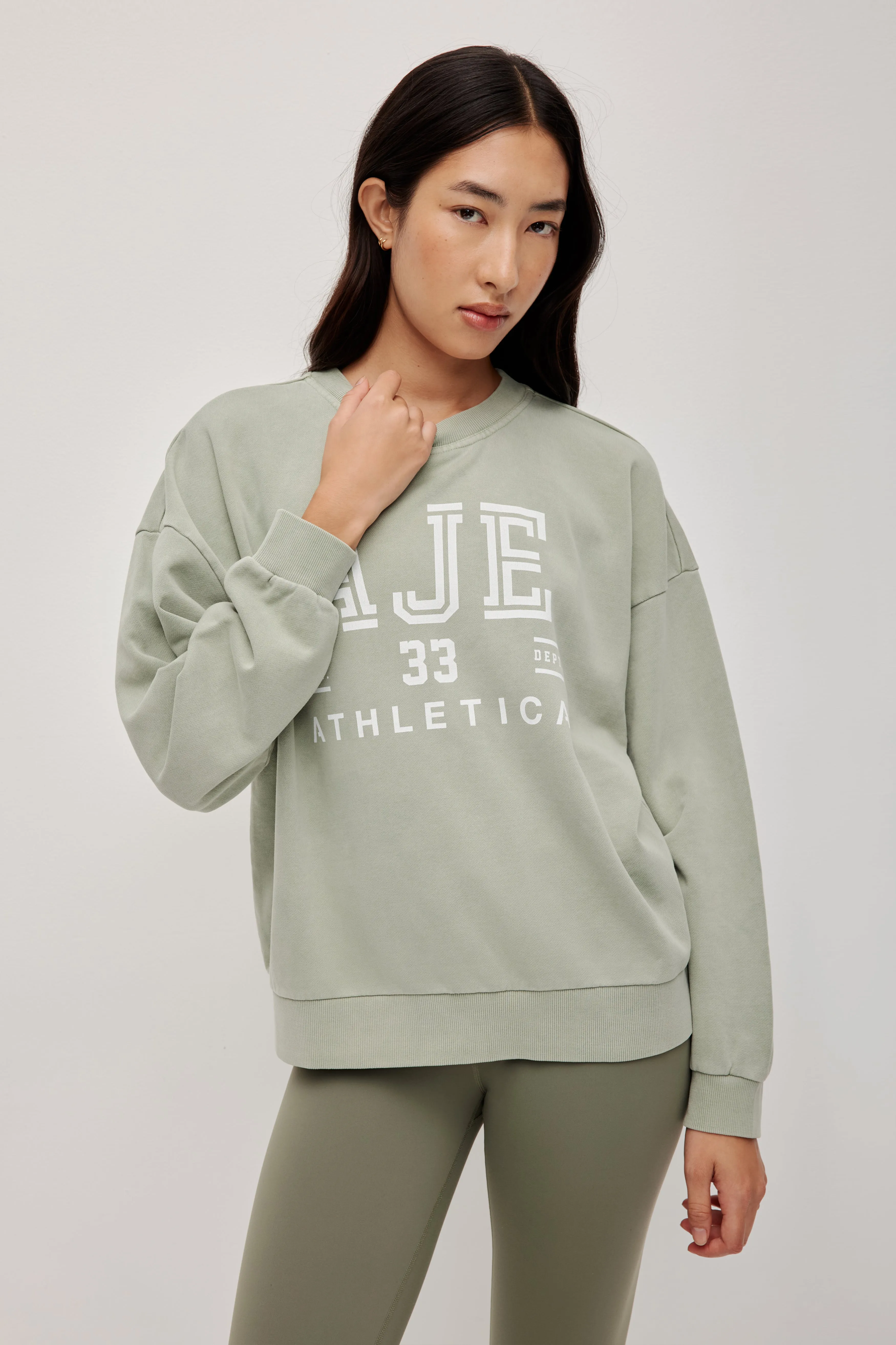 Varsity Logo Jumper sold by Aje product image thumbnail 3