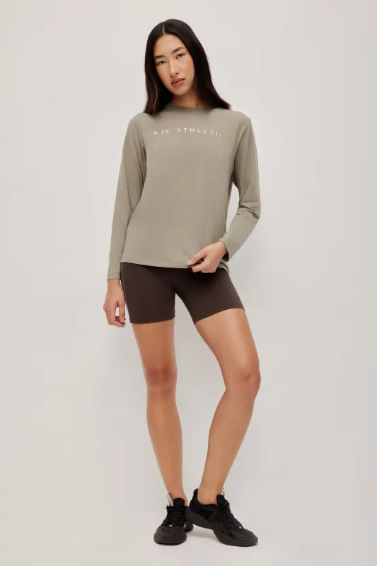 Long Sleeve Logo Tee sold by Aje