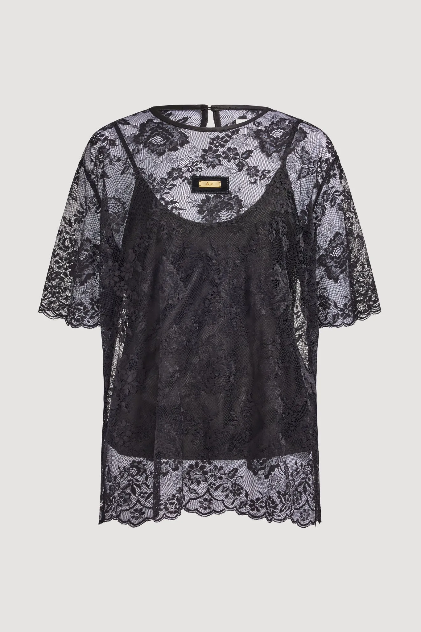 Luciana Lace Tee sold by Aje product image thumbnail 2