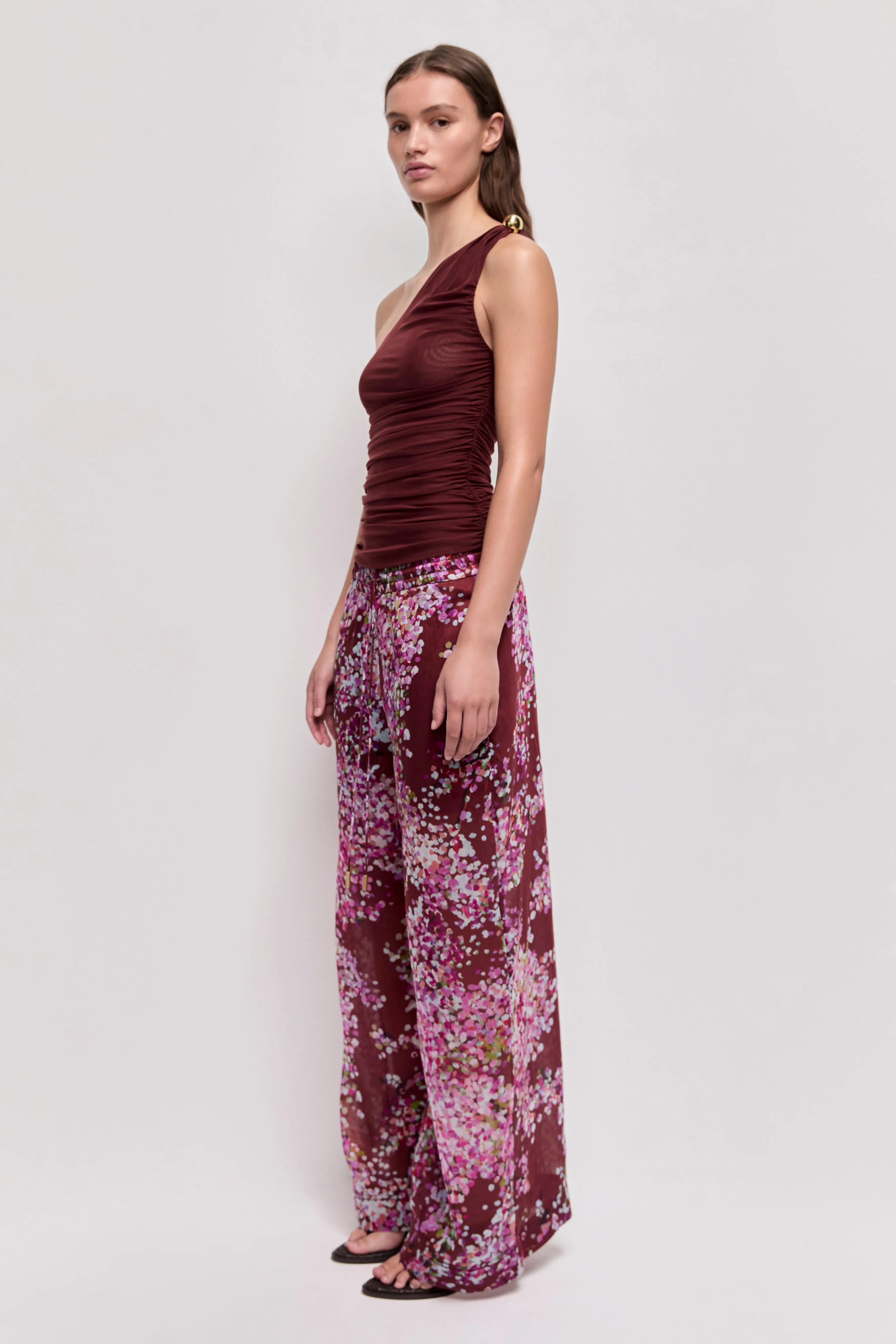 Elaria One Shoulder Mesh Top sold by Aje product image thumbnail 5