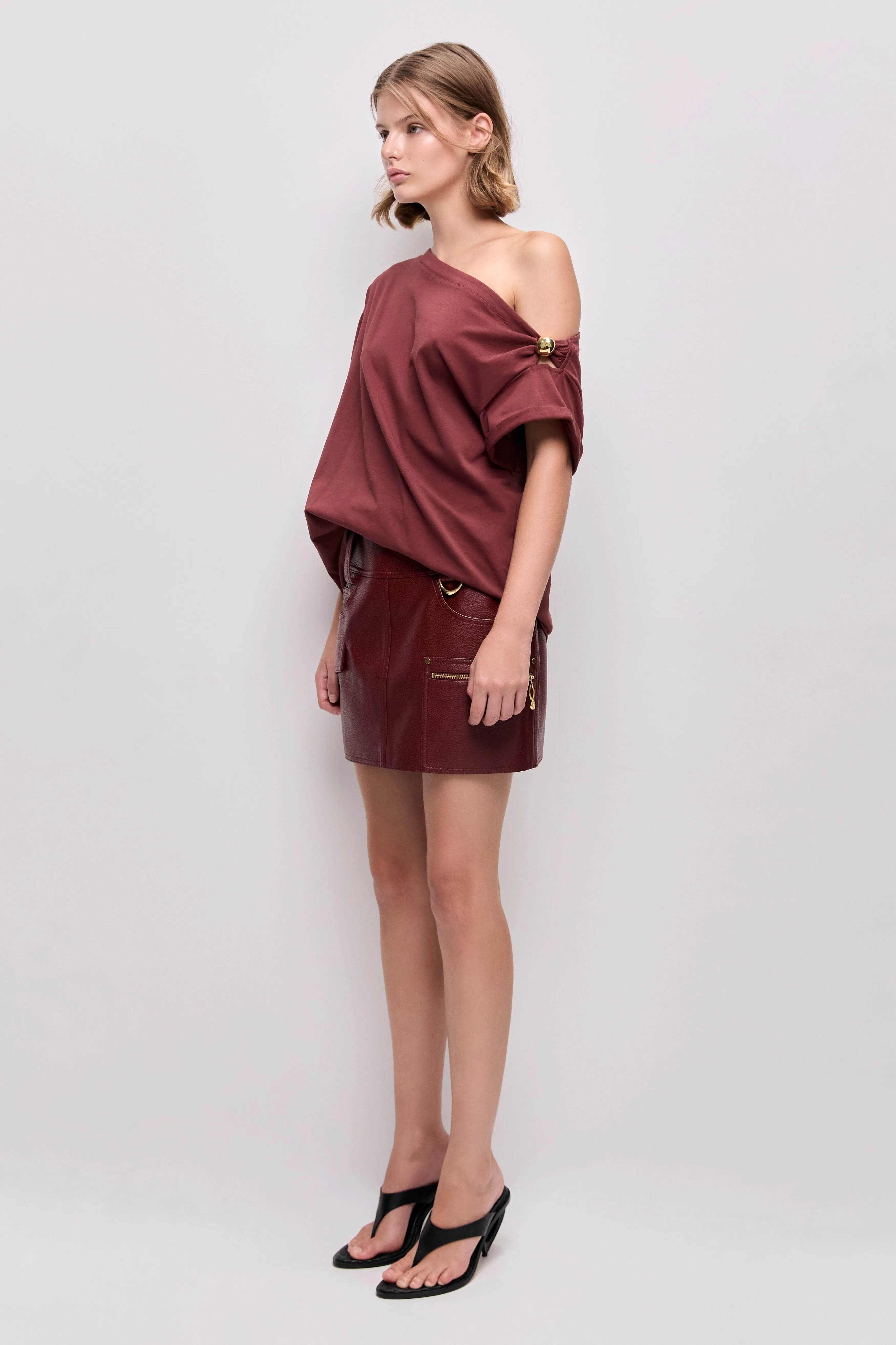 Narces Oversized Tee sold by Aje product image thumbnail 5