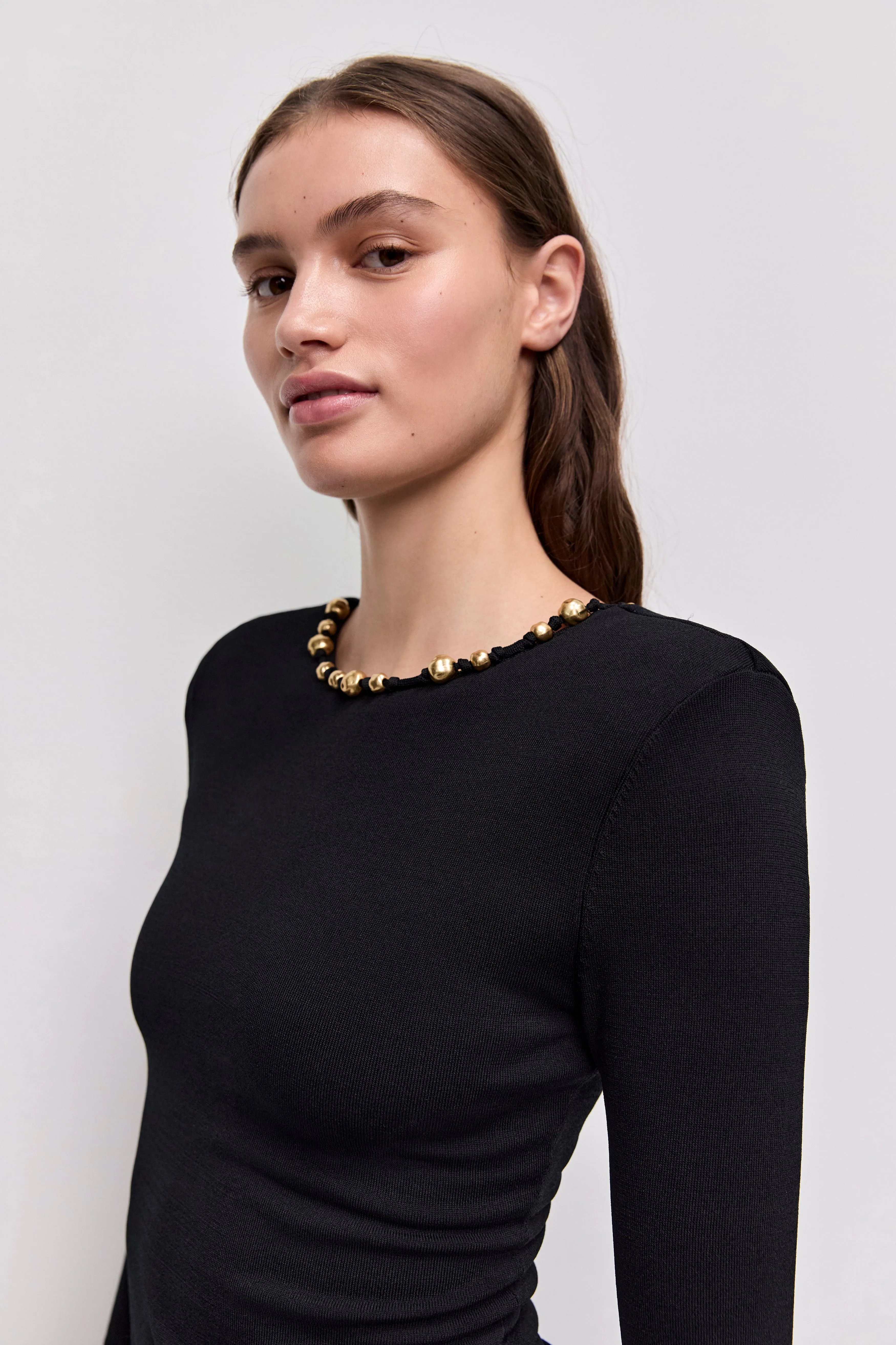 Baroque Hardware Knit Top sold by Aje product image thumbnail 3