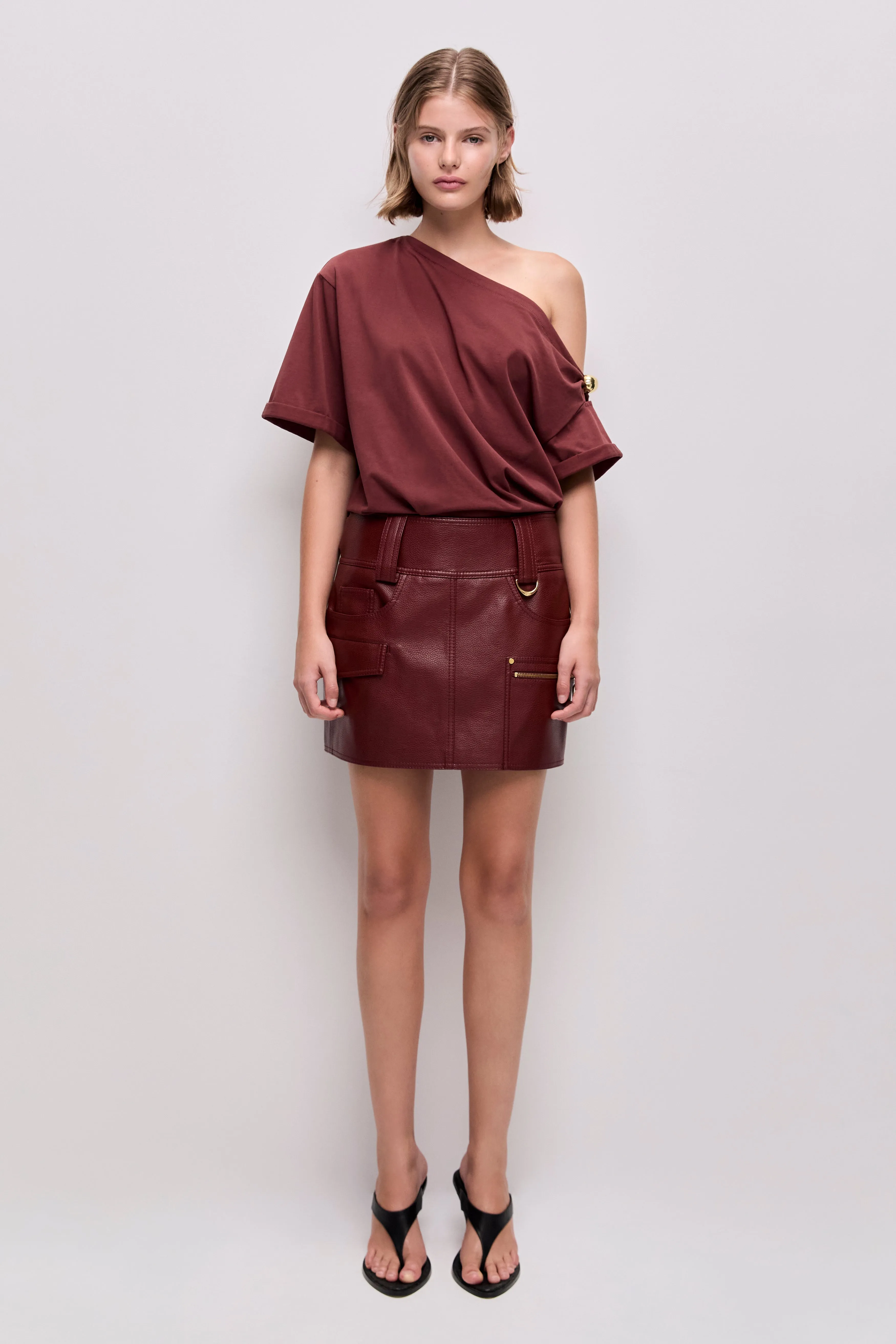 Preston Mini Skirt sold by Aje