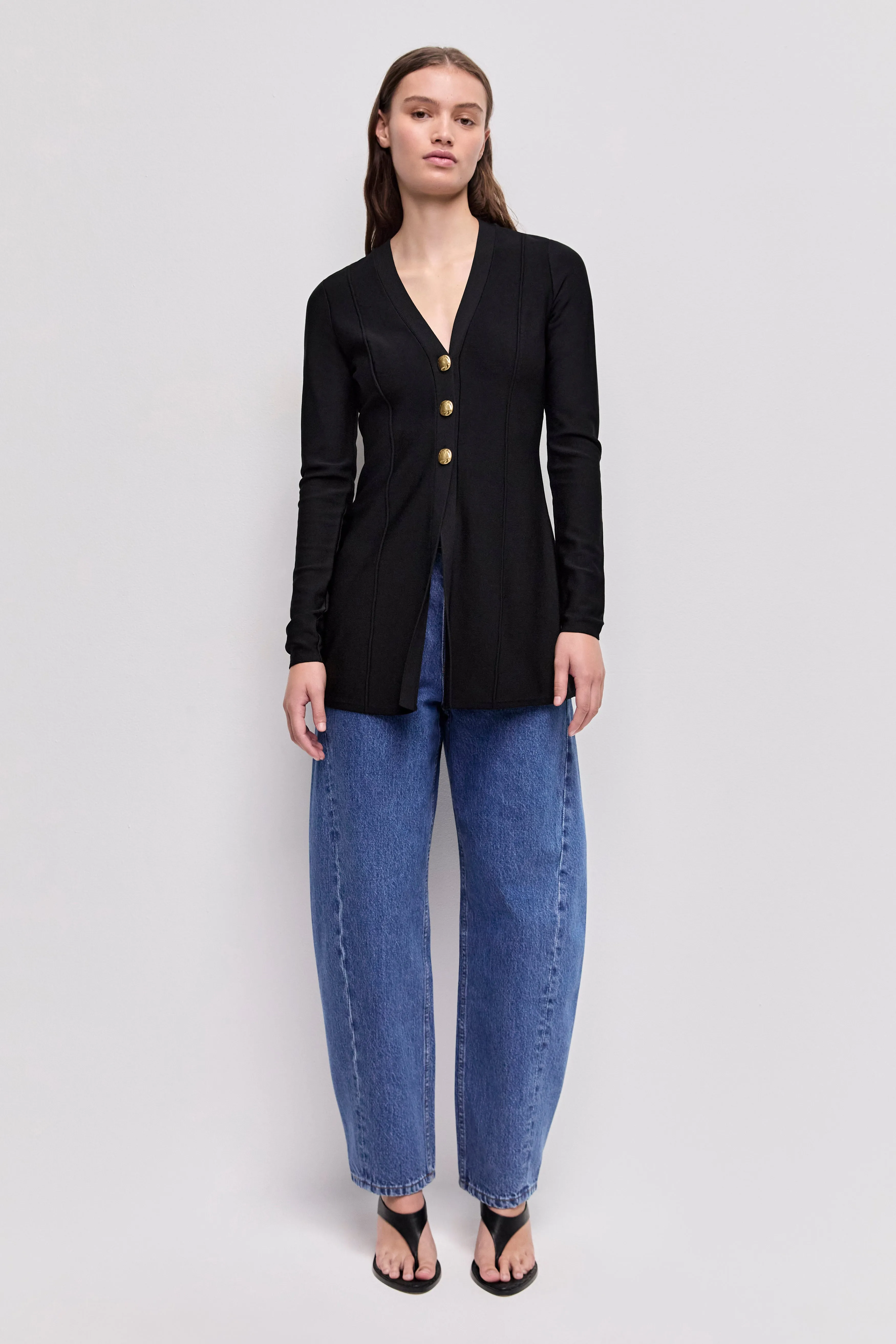 Sara Longline Cardigan sold by Aje