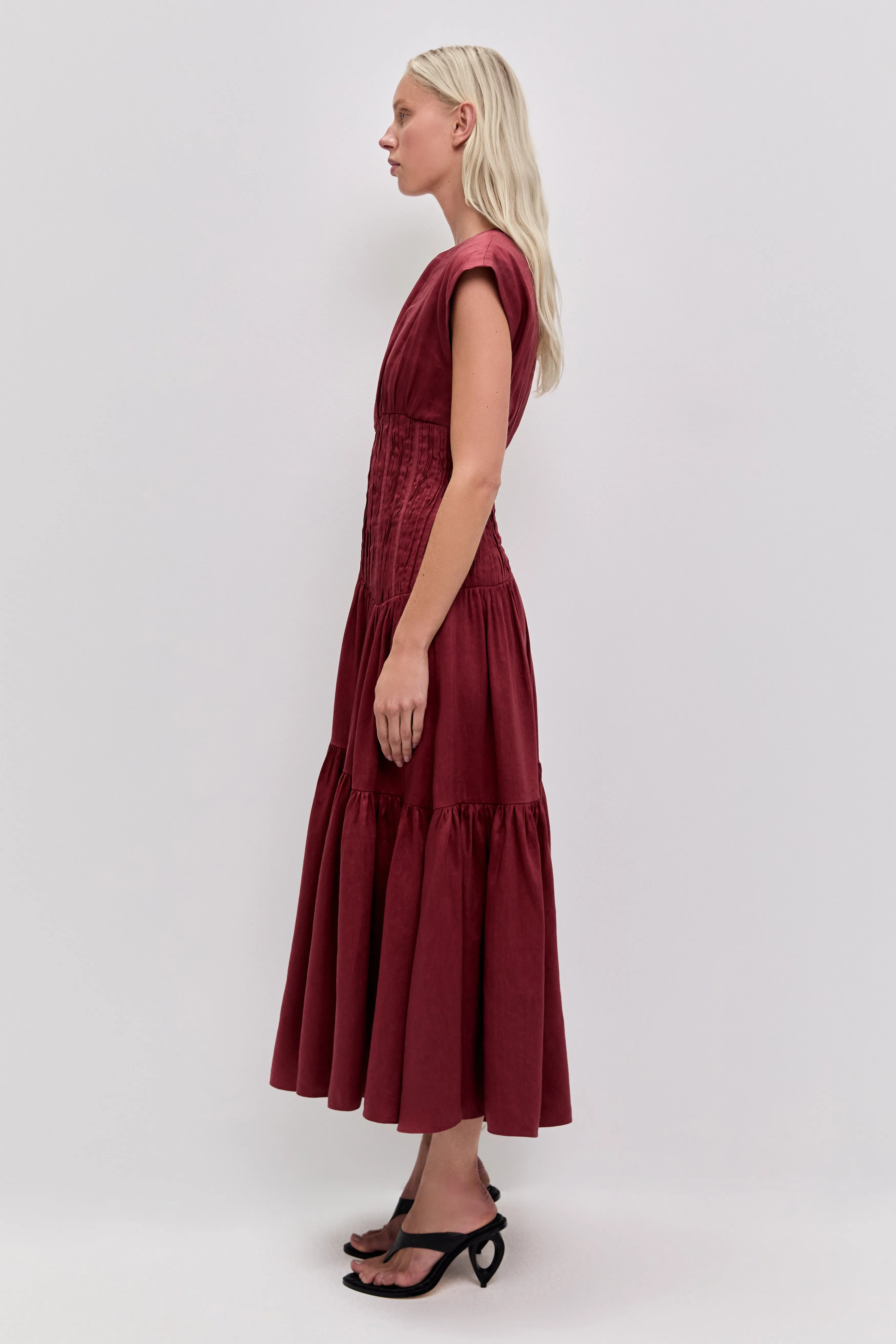 Ecliptica Midi Dress sold by Aje product image thumbnail 5