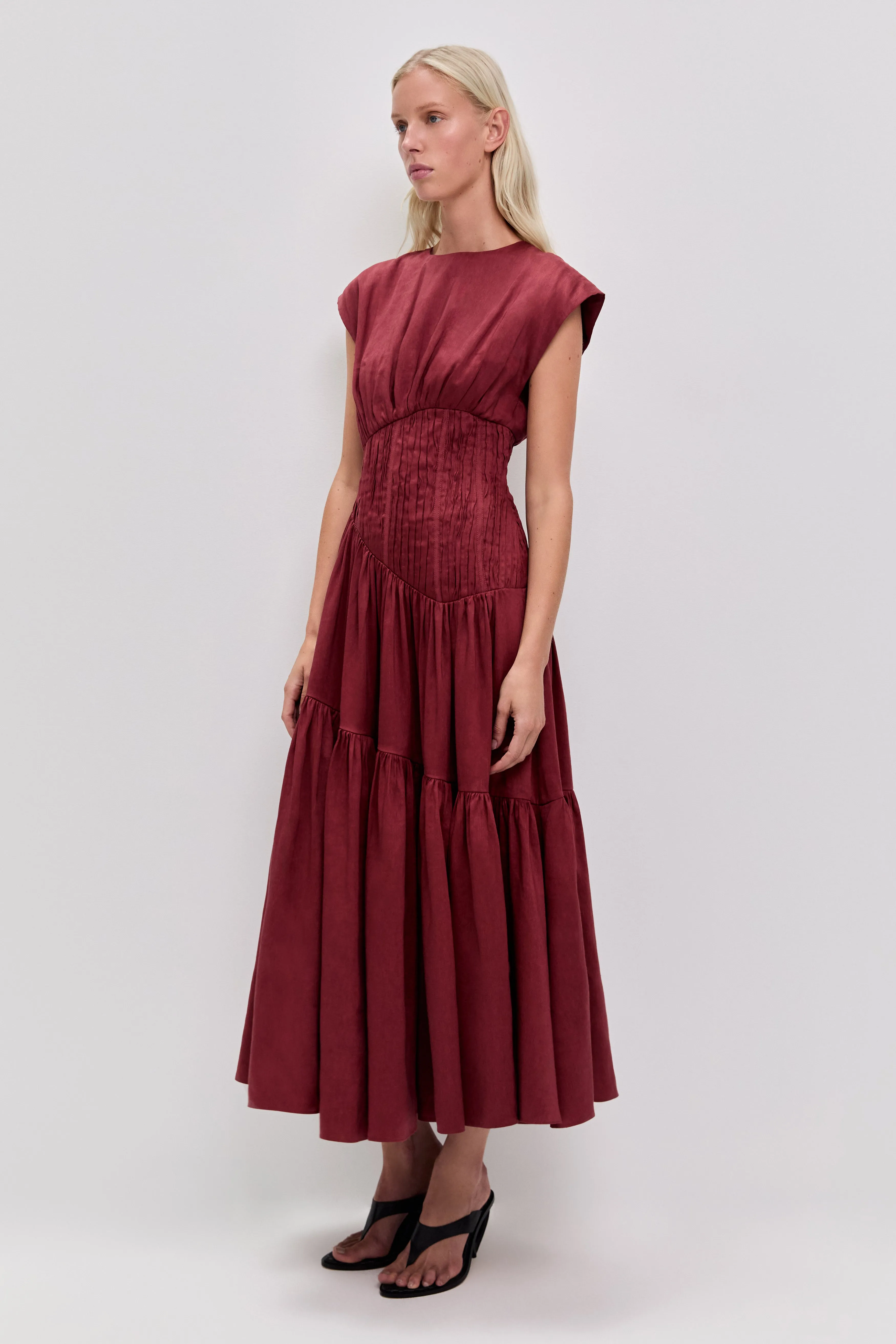 Ecliptica Midi Dress sold by Aje product image thumbnail 4